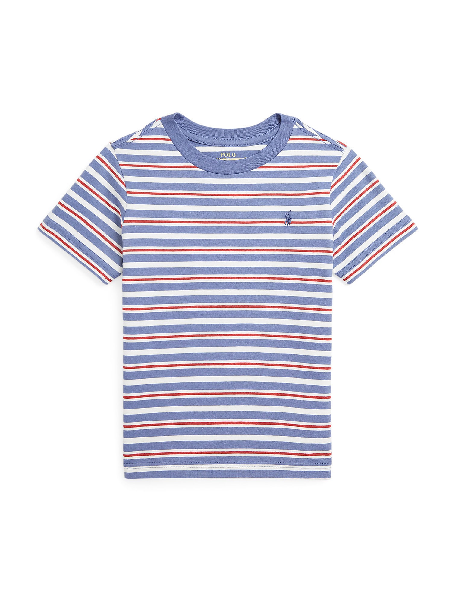 Polo Ralph Lauren Majica  dimno modra / ognjeno rdeča / bela