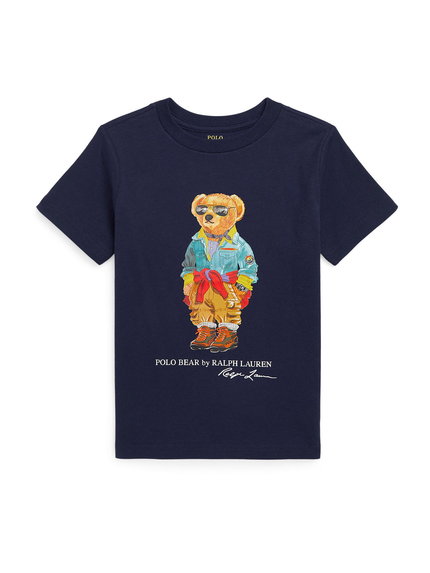 Polo Ralph Lauren Majica  mornarska / mešane barve