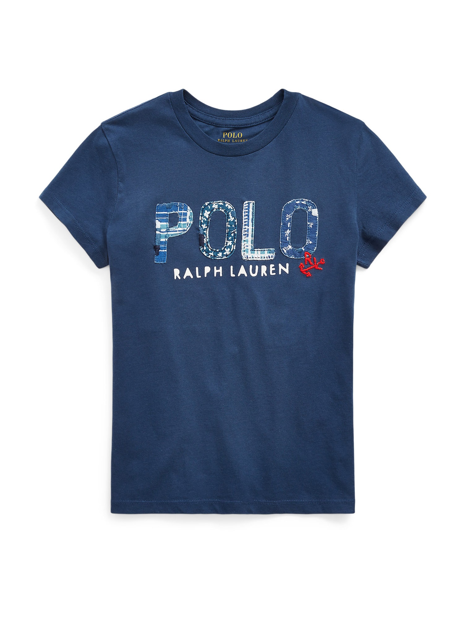 Polo Ralph Lauren Majica  mornarska / nebeško modra / rdeča / bela