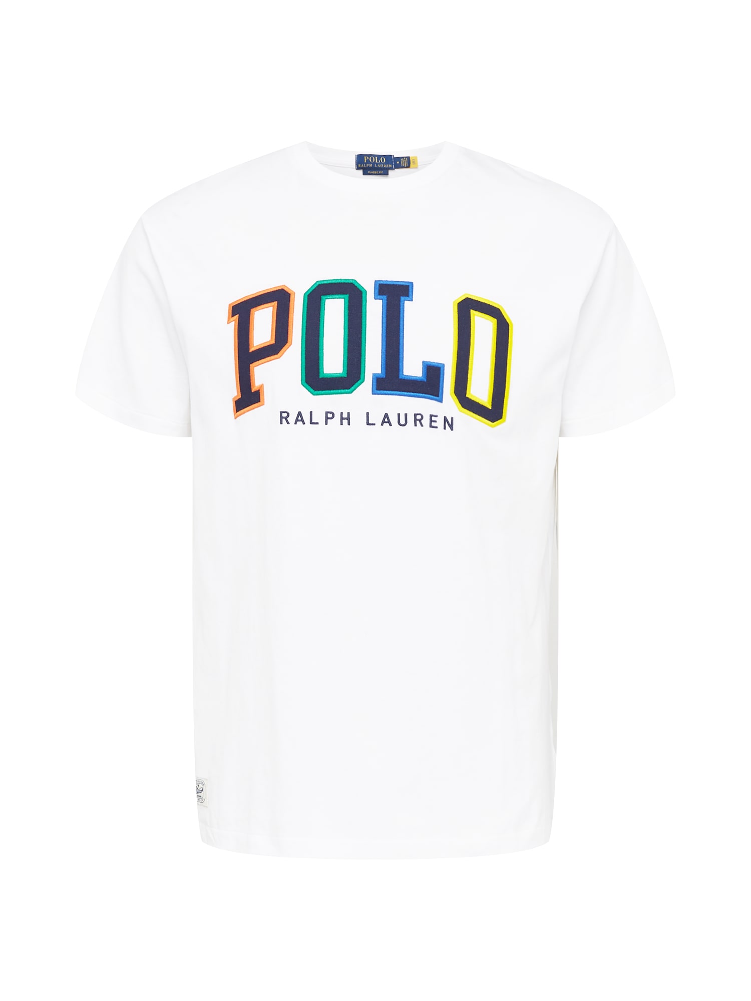 Polo Ralph Lauren Majica  mornarska / travnato zelena / oranžna / bela