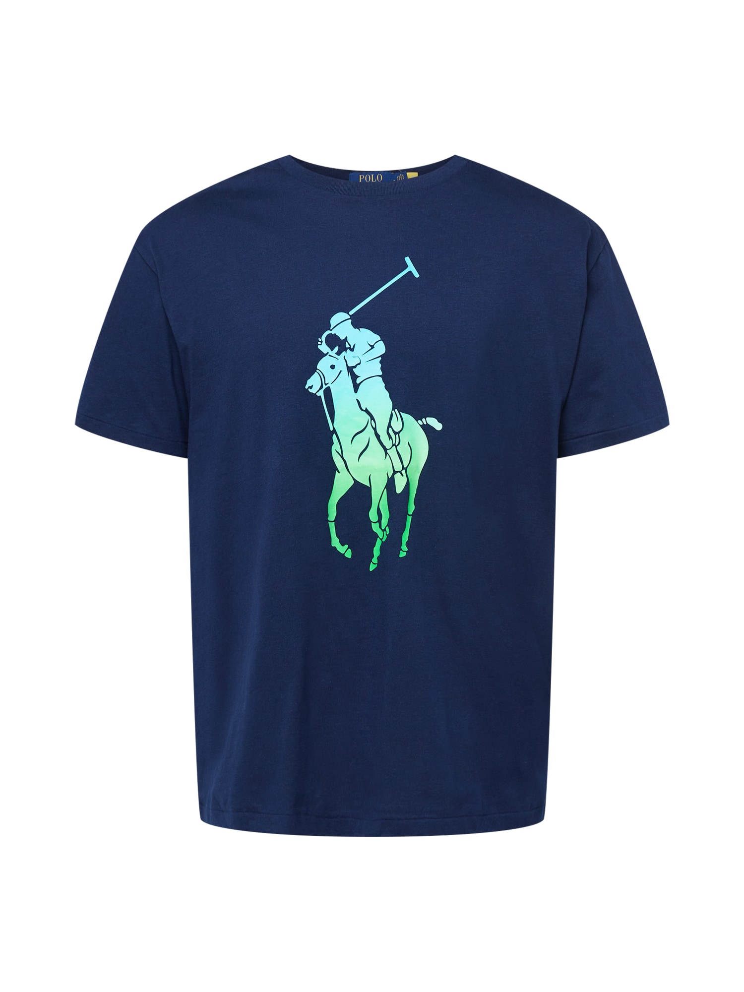 Polo Ralph Lauren Majica  nočno modra / svetlo modra
