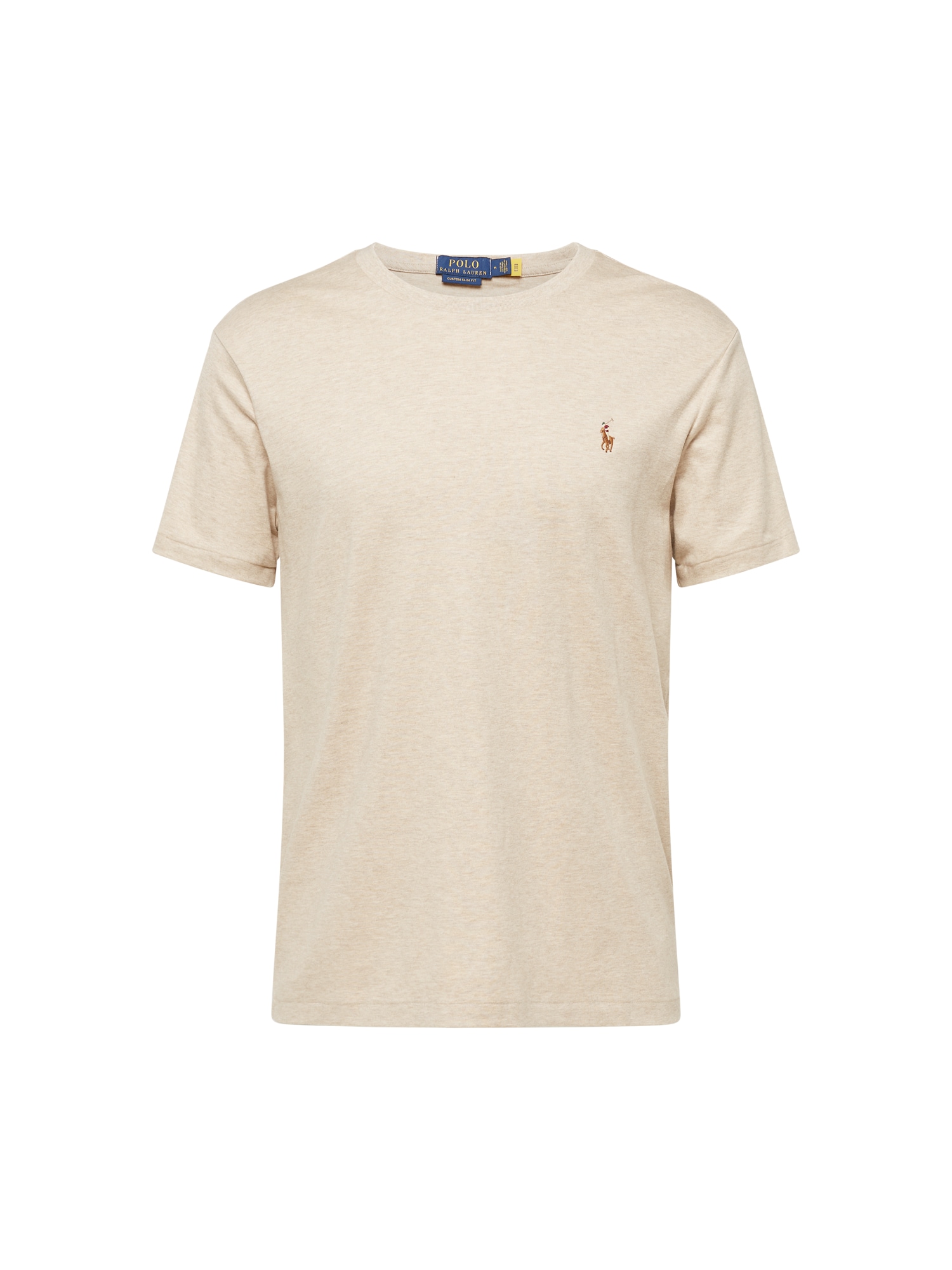 Polo Ralph Lauren Majica  pesek / modra / rjava / bela