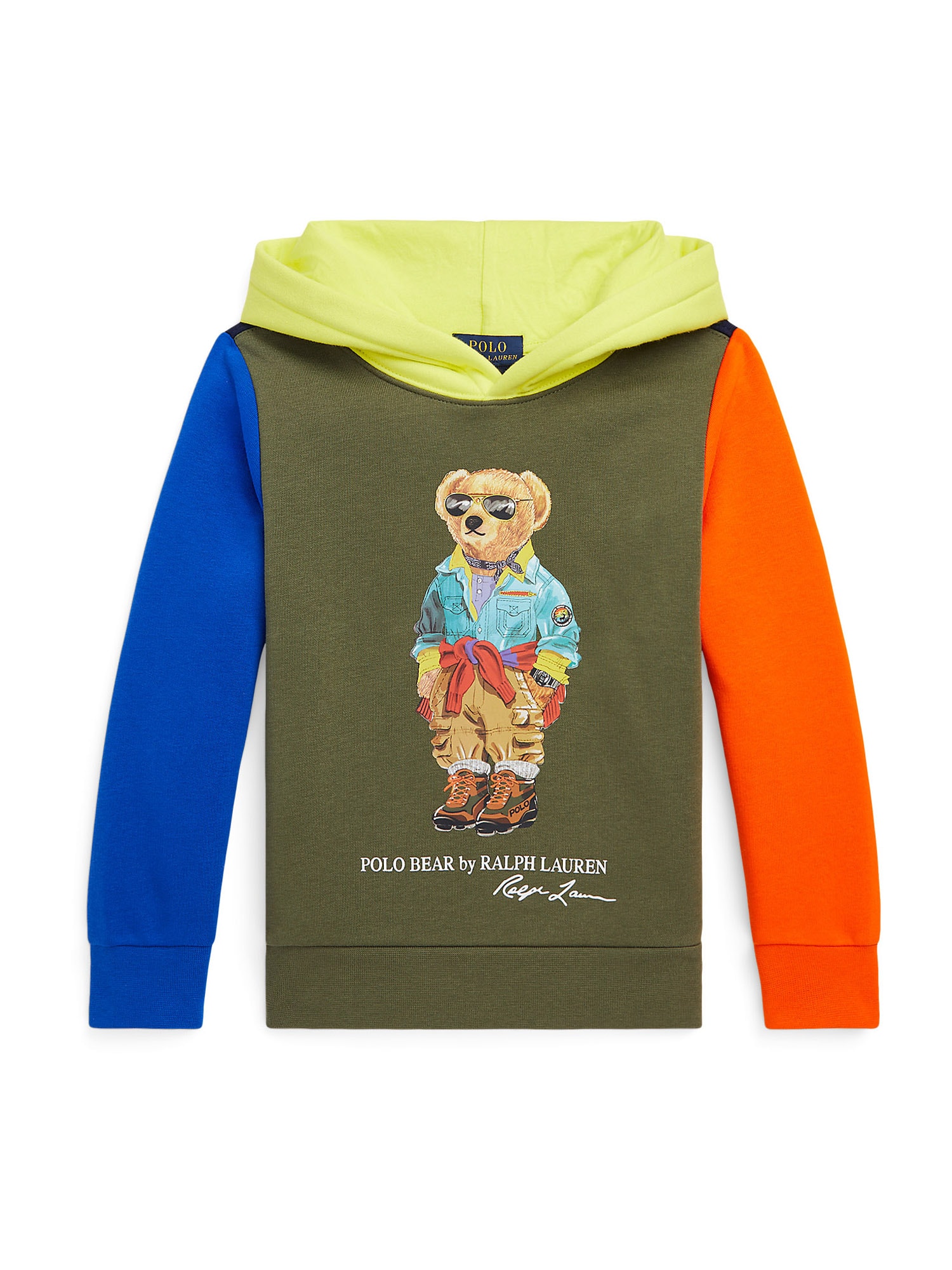 Polo Ralph Lauren Majica  safir / kaki / rdeča
