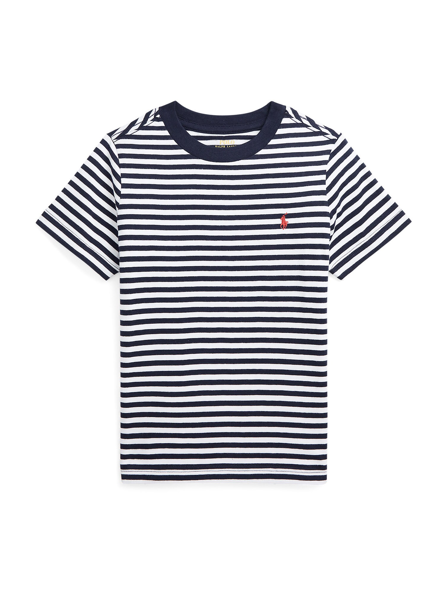 Polo Ralph Lauren Majica  temno modra / oranžna / bela