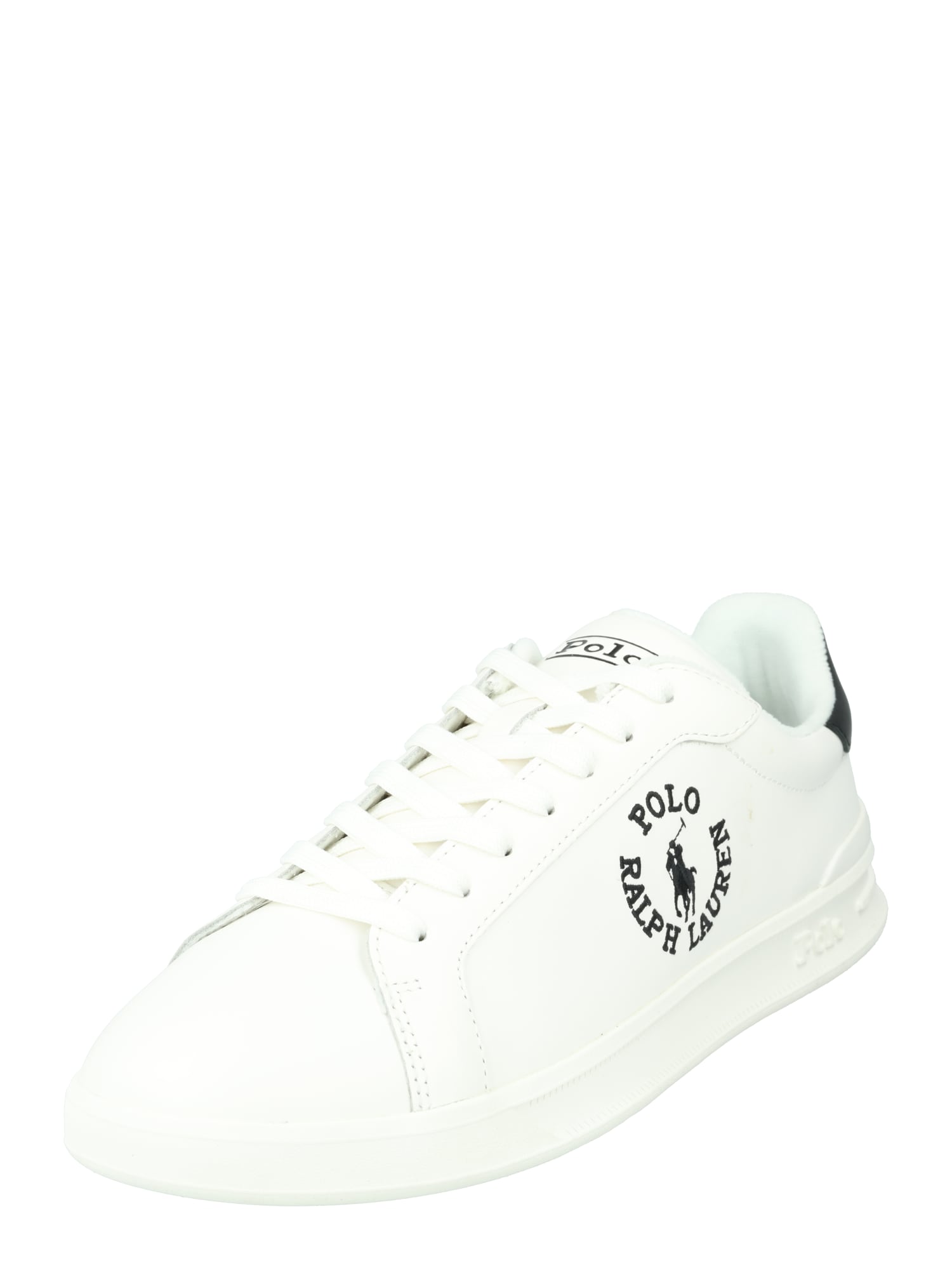 Polo Ralph Lauren Nizke superge  črna / bela