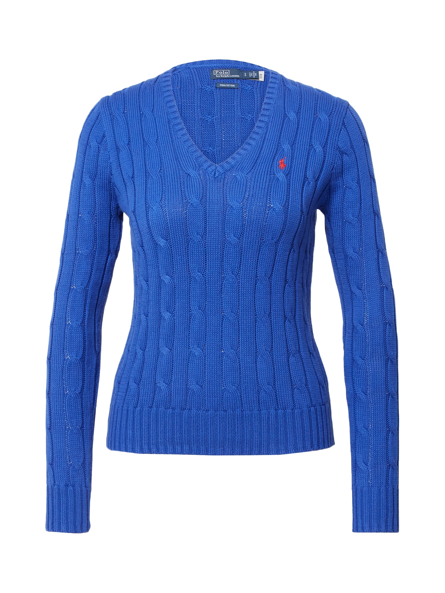 Polo Ralph Lauren Pulover 'KIMBERLY'  kraljevo modra / neonsko oranžna