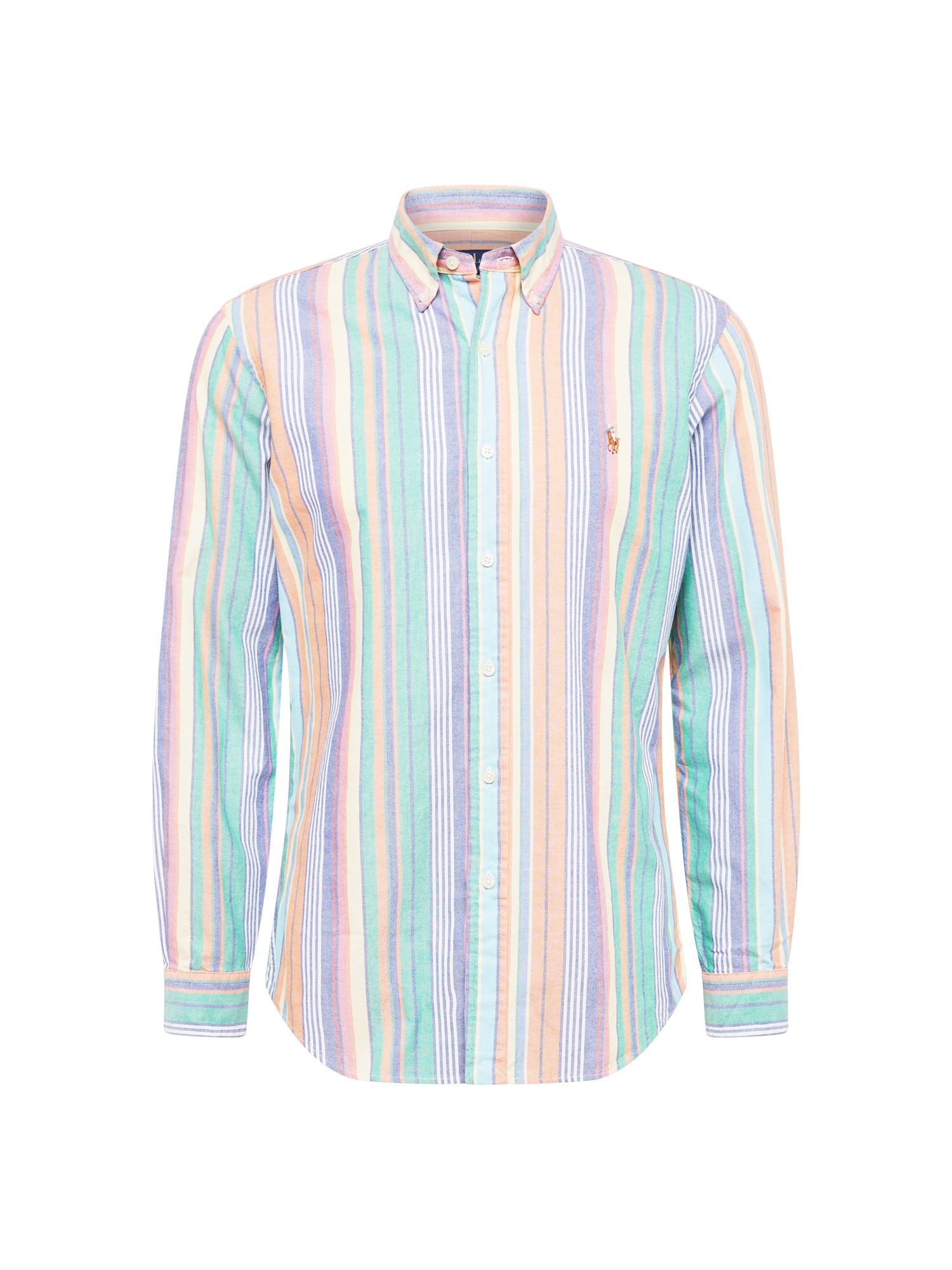 Polo Ralph Lauren Srajca  indigo / zelena / losos