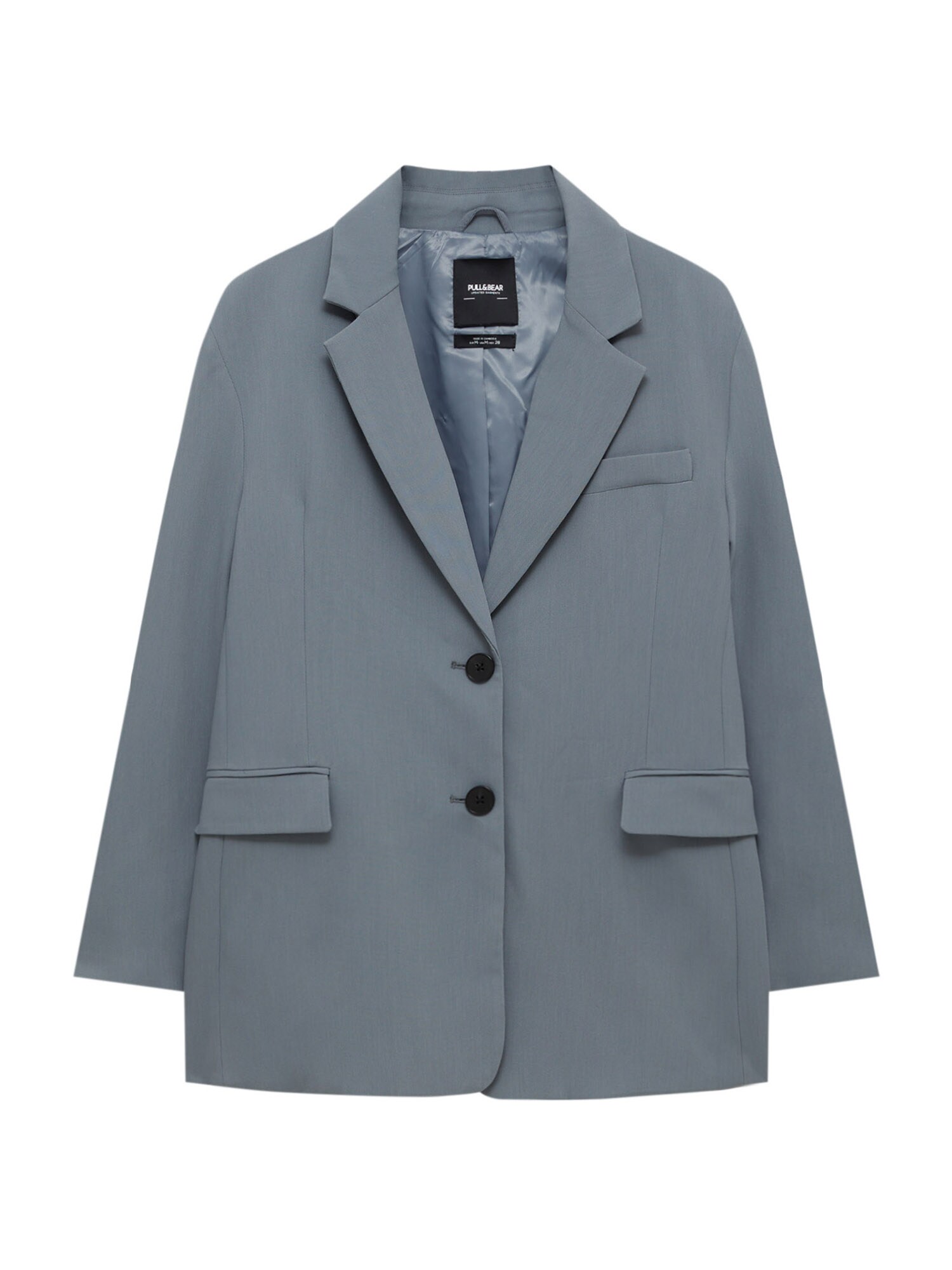 Pull&Bear Blazer  dimno-siva
