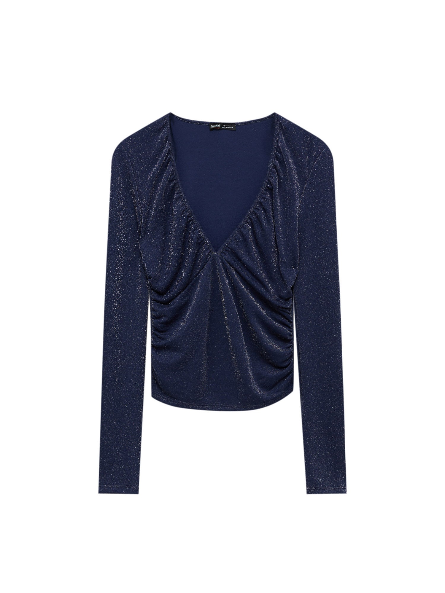 Pull&Bear Bluza  temno modra