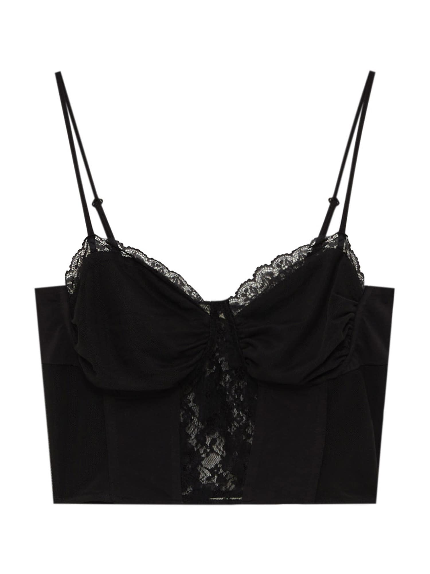 Pull&Bear Top  črna