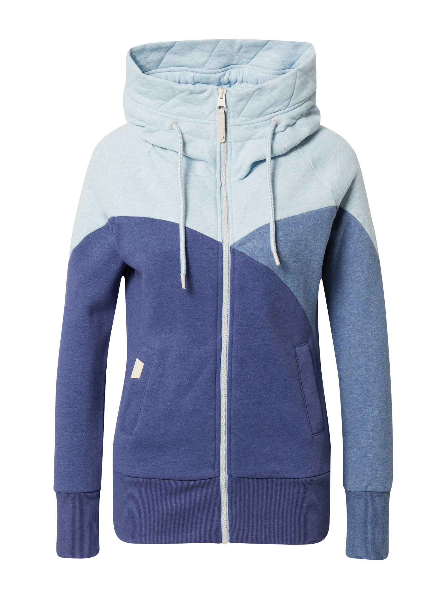 Ragwear Jopa na zadrgo  svetlo modra / temno modra / progasto modra