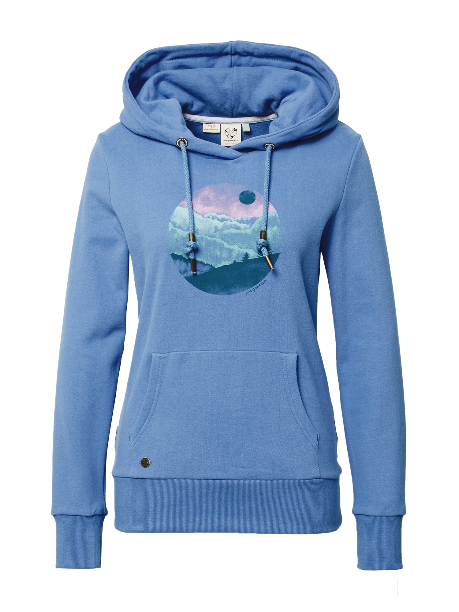 Ragwear Majica 'BERIT'  turkizna / azur / petrol / roza