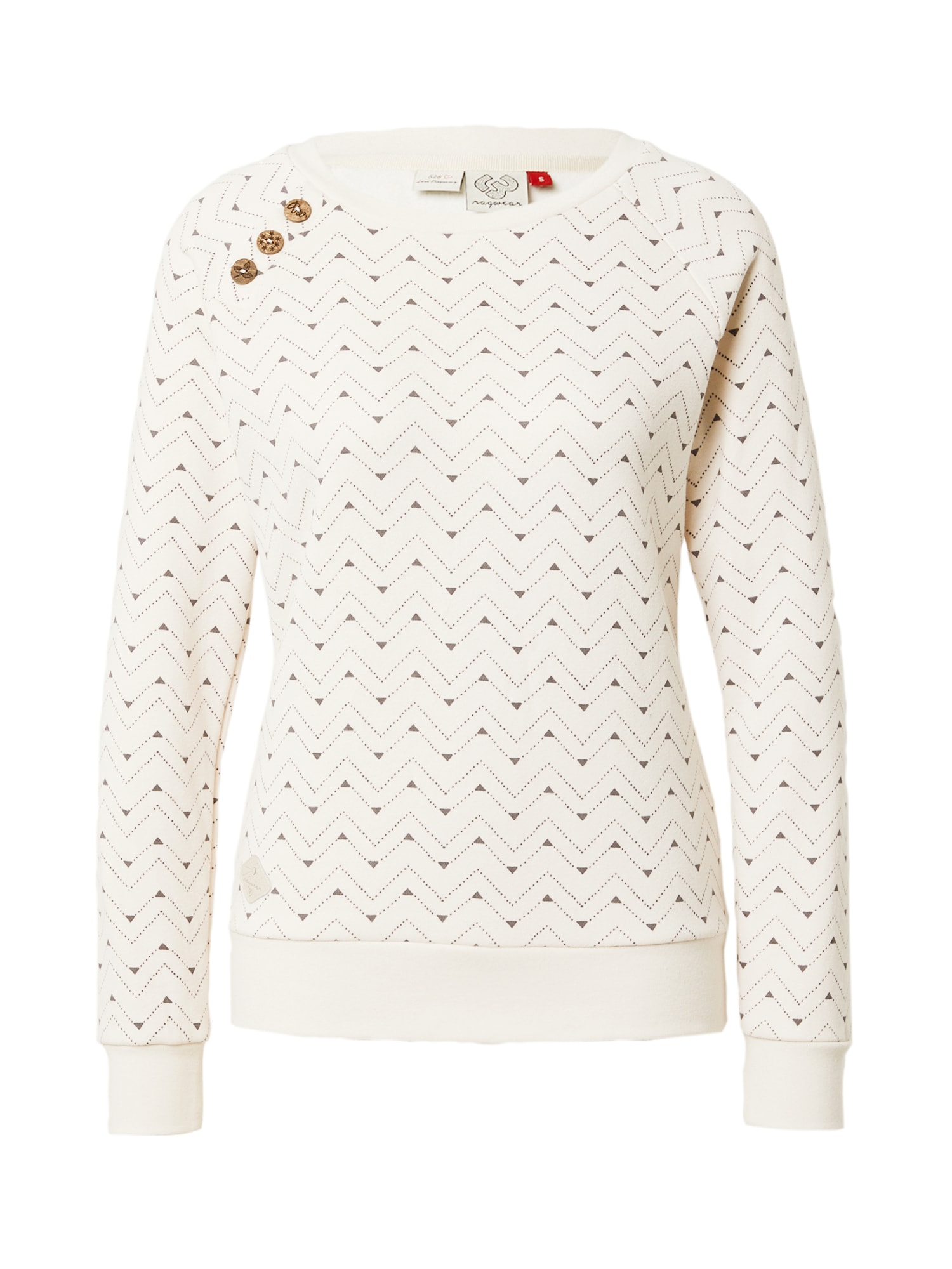 Ragwear Majica 'DARRIA'  ecru / antracit