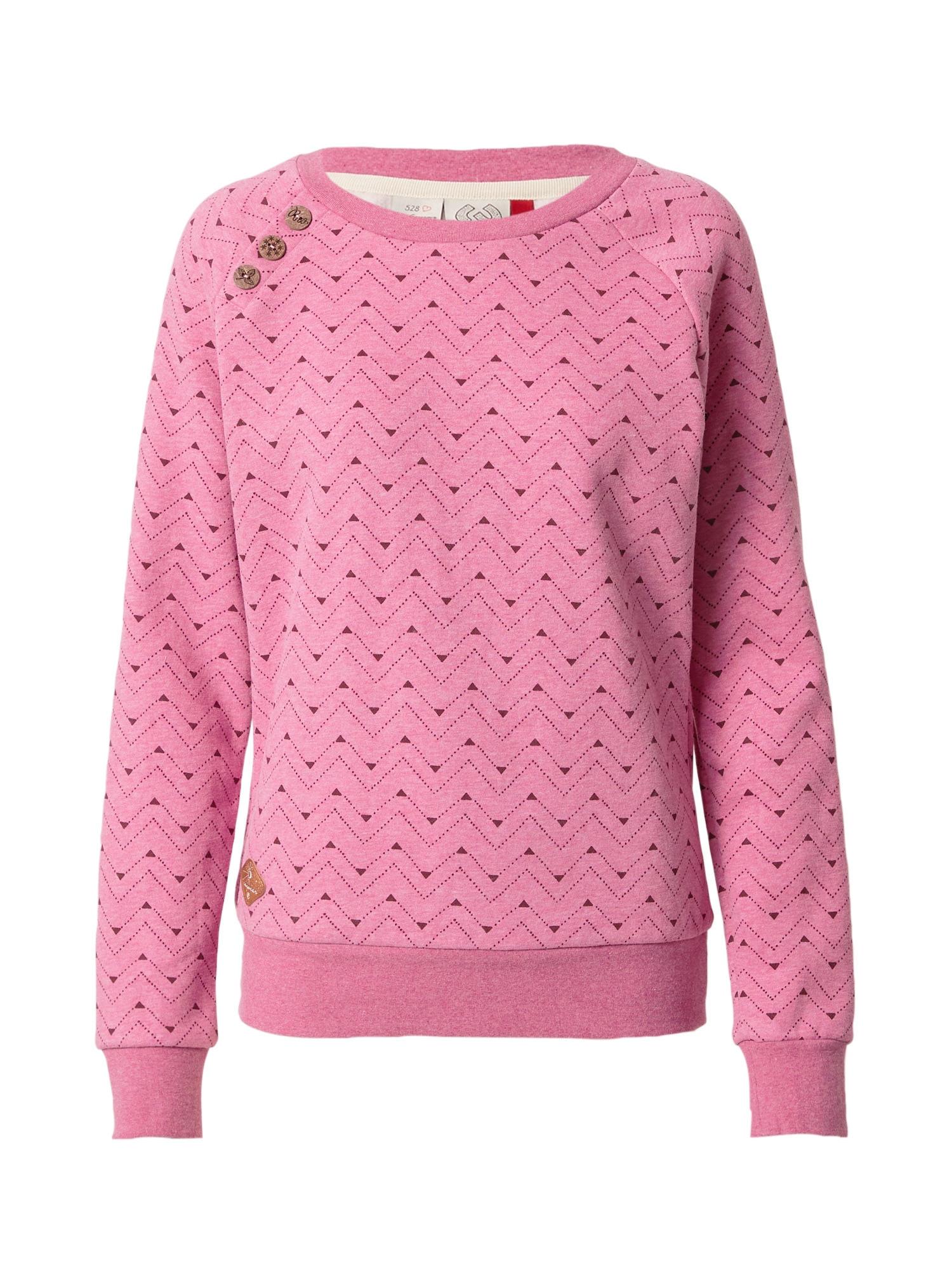 Ragwear Majica 'DARRIA'  roza / rdeča