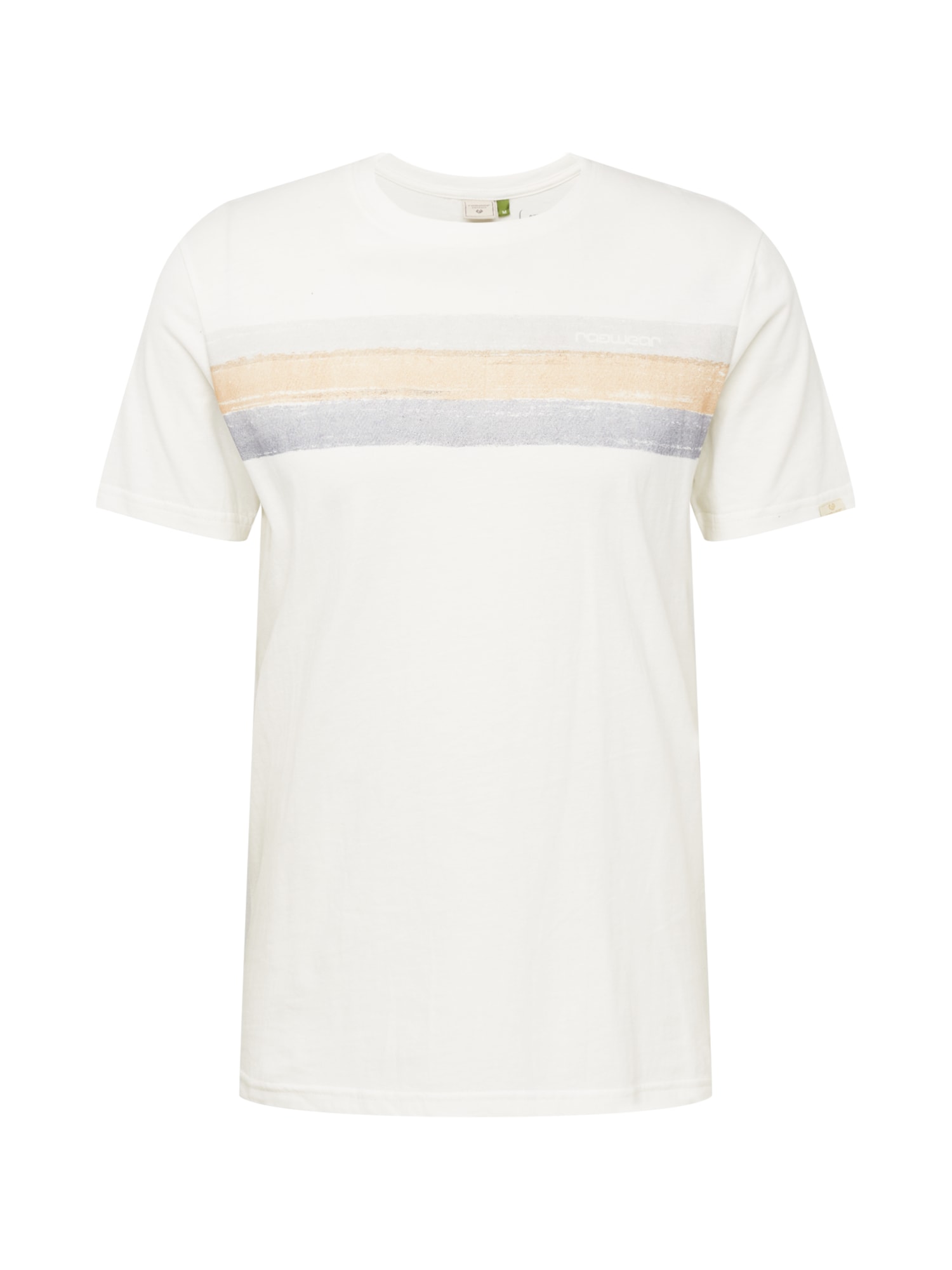 Ragwear Majica 'HAKE'  siva / svetlo siva / breskev / bela