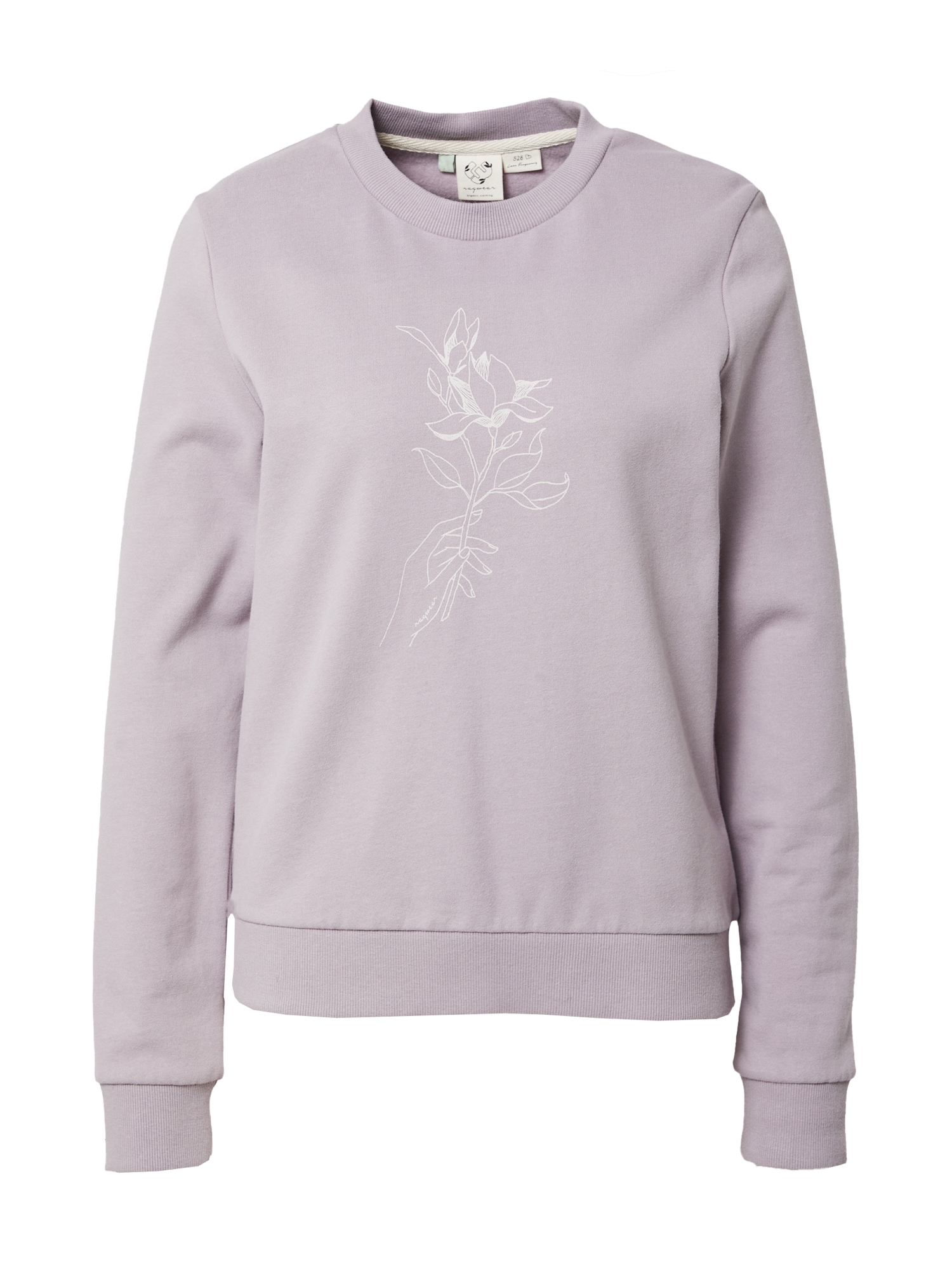 Ragwear Majica  pastelno lila / bela