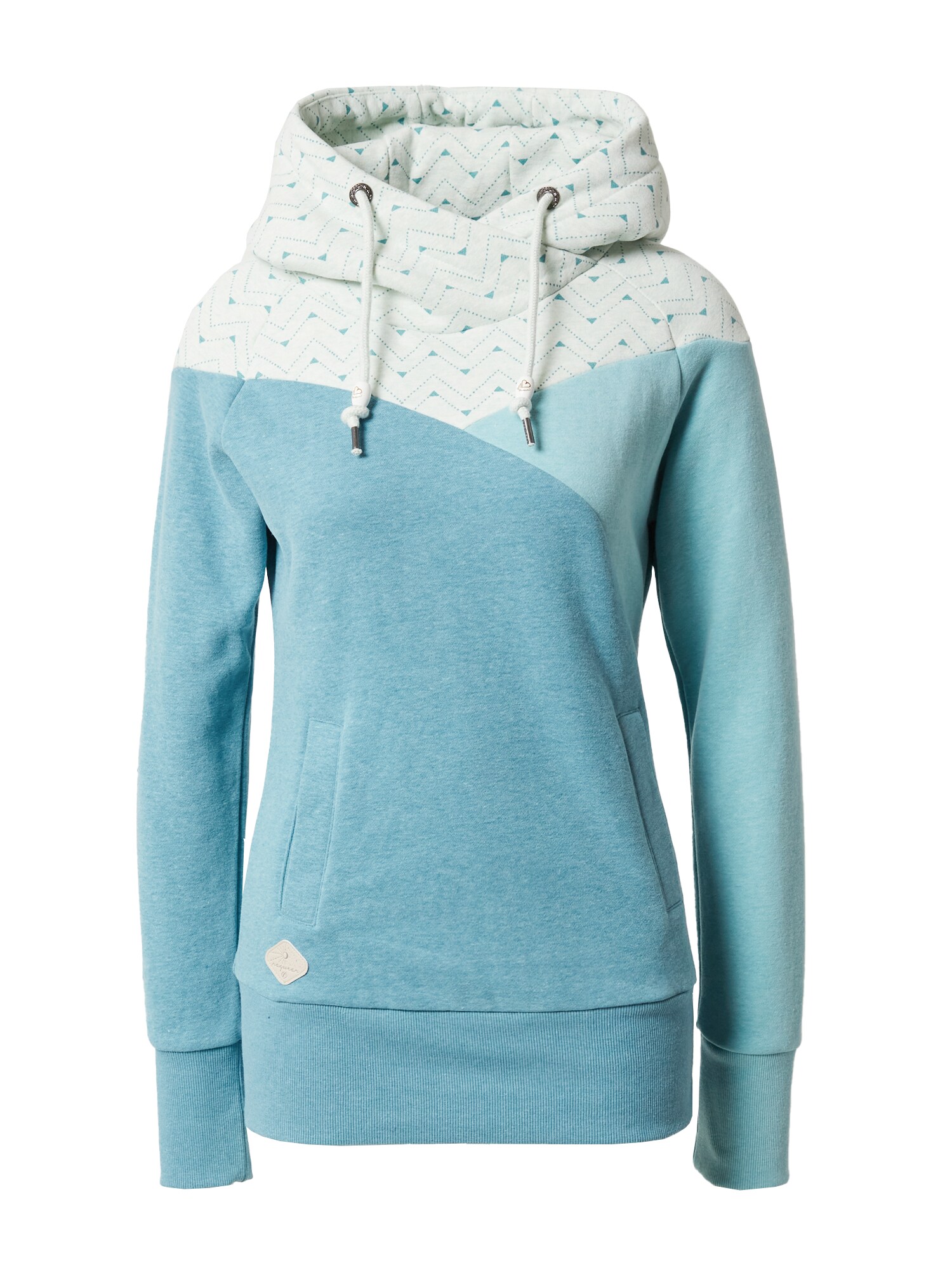 Ragwear Majica  voda / svetlo modra / bela