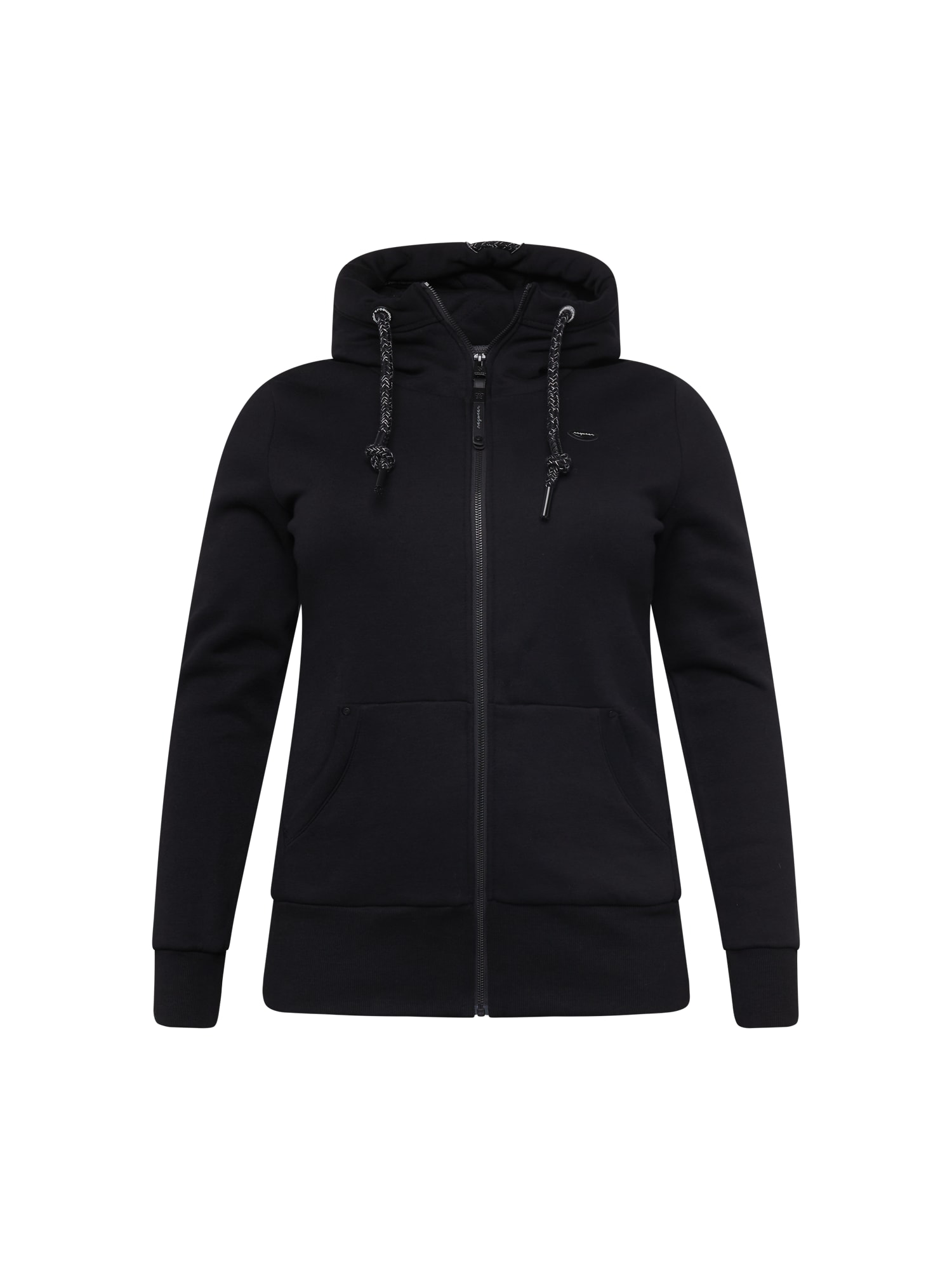 Ragwear Plus Jopa na zadrgo  črna