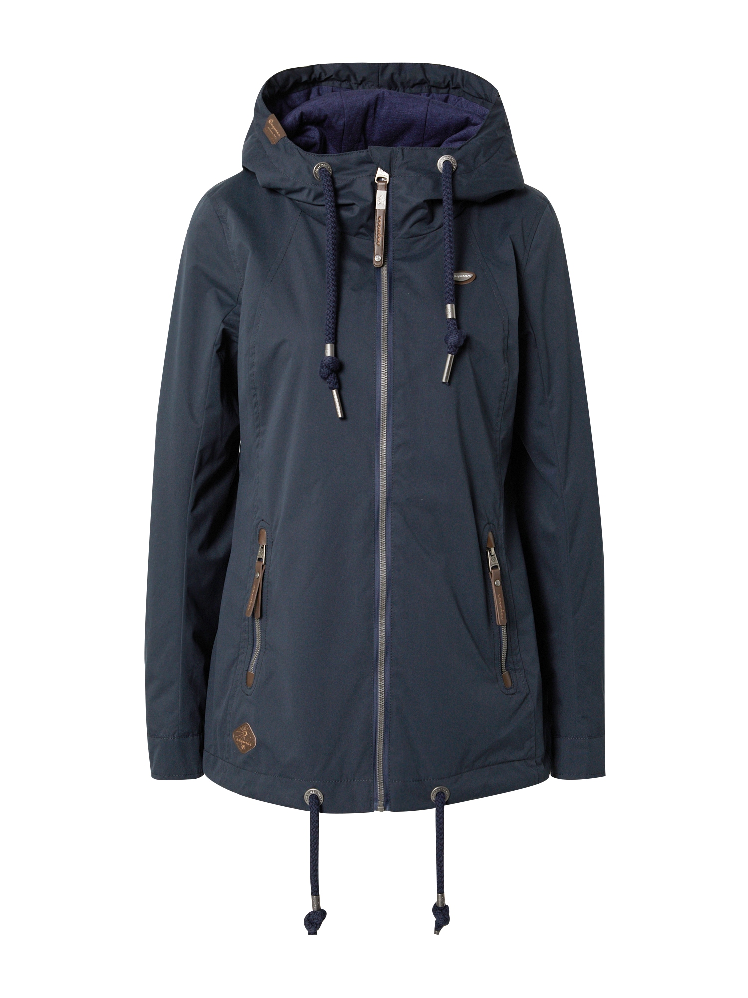 Ragwear Prehodna jakna 'ZUZKA'  mornarska / rjava