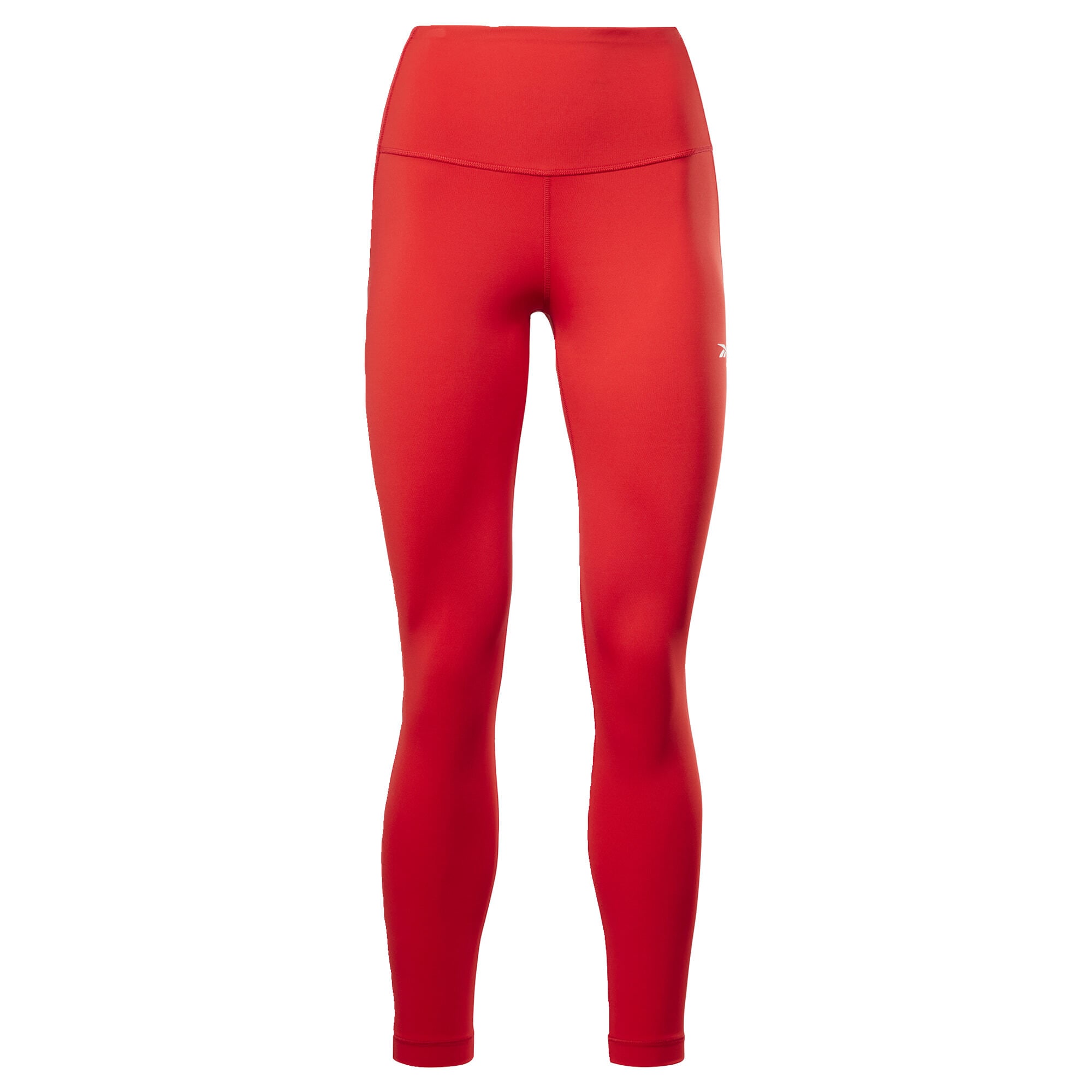 Reebok Sport Športne hlače 'Lux Perform'  rdeča / bela