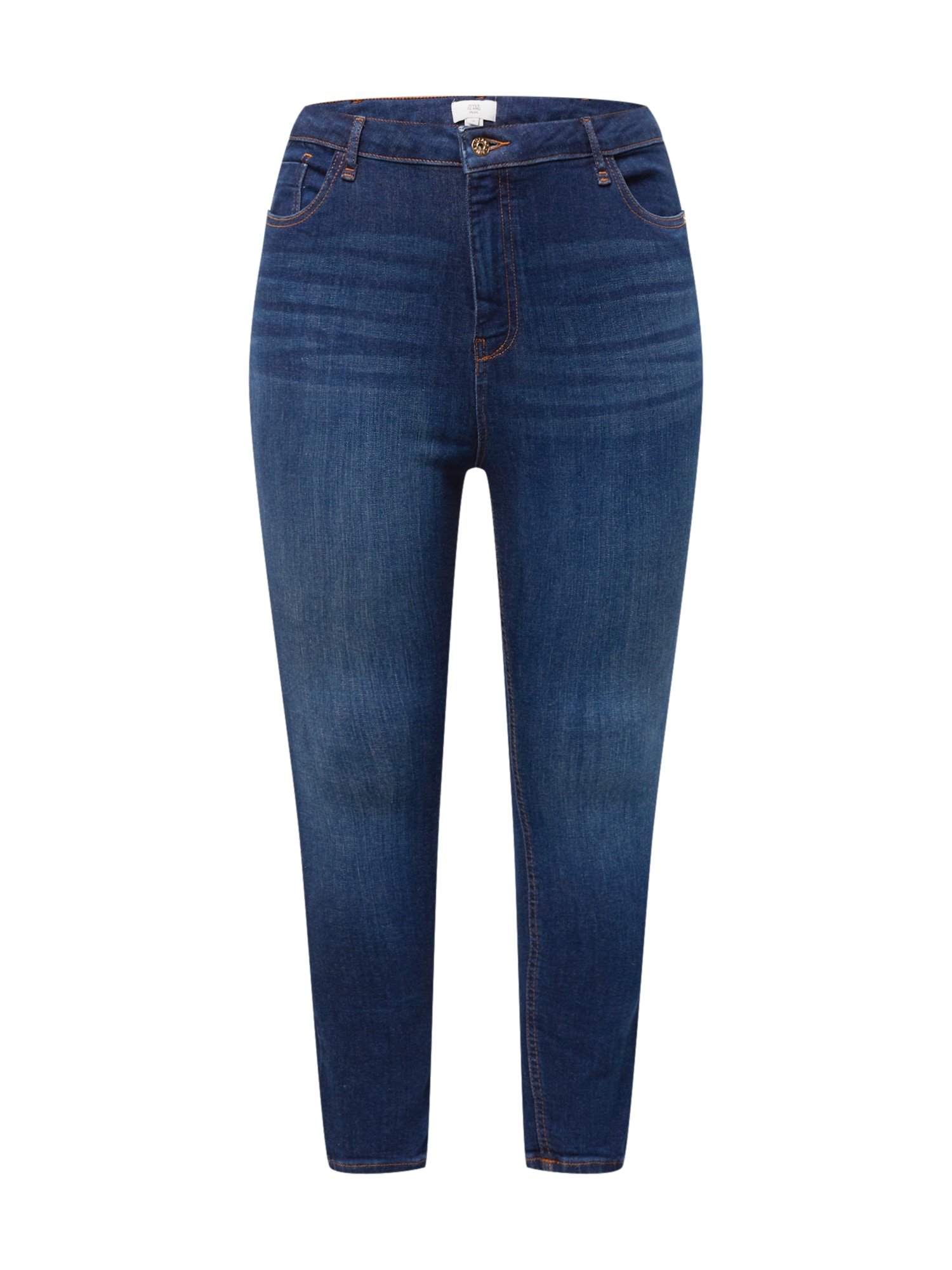 River Island Plus Kavbojke 'SPHINX'  moder denim