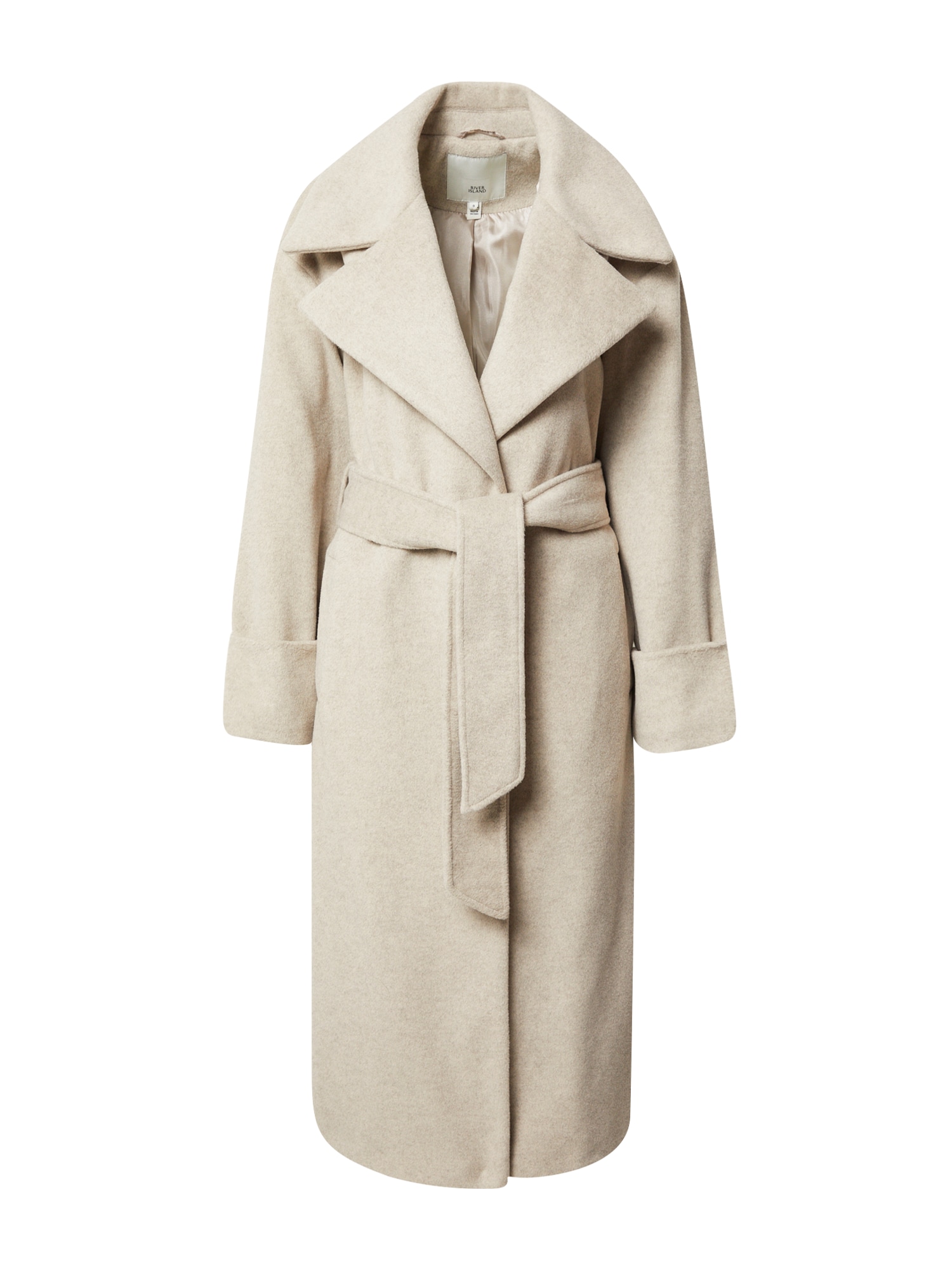 River Island Prehoden plašč 'ROBE'  bež