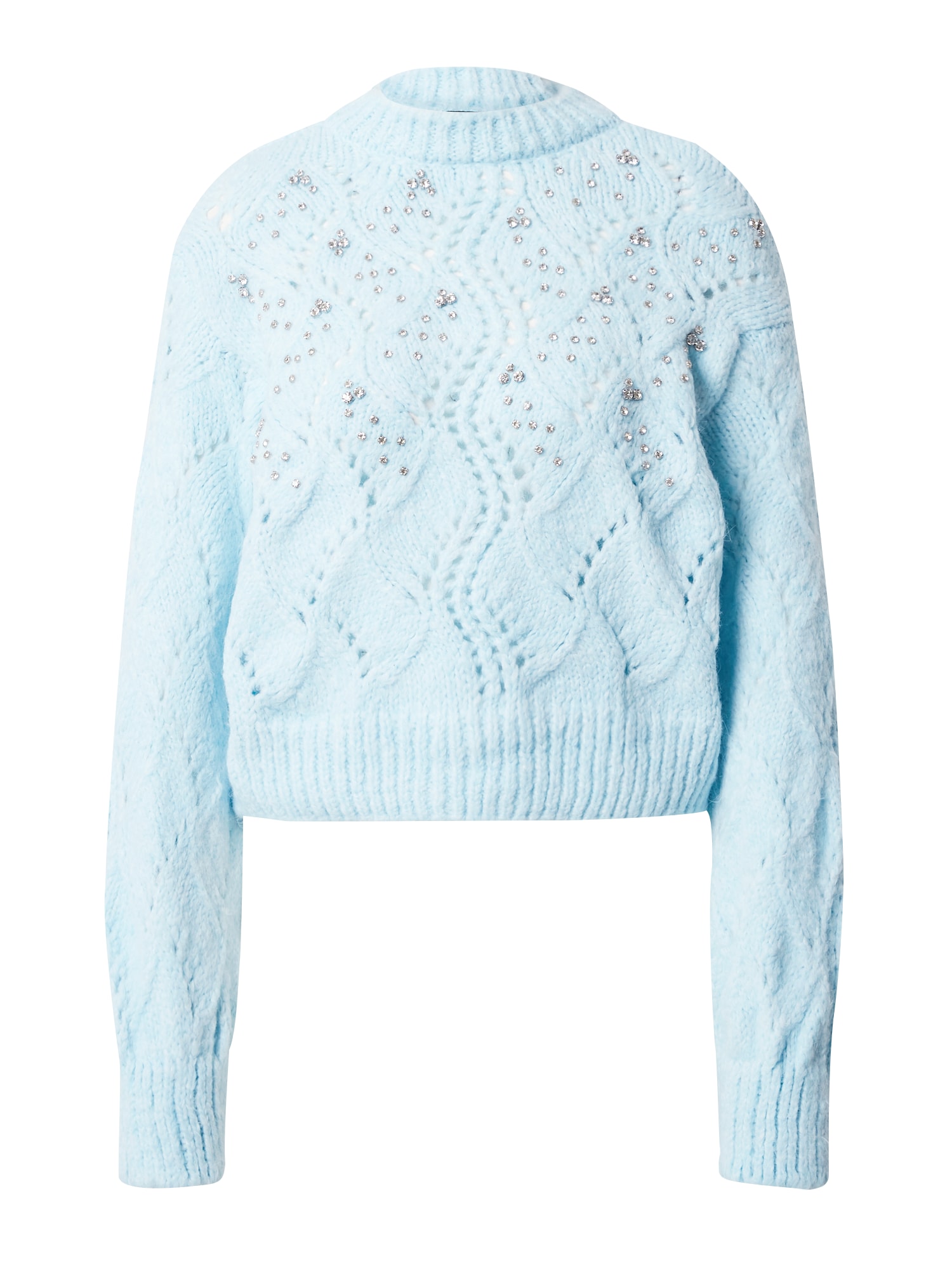 River Island Pulover  svetlo modra
