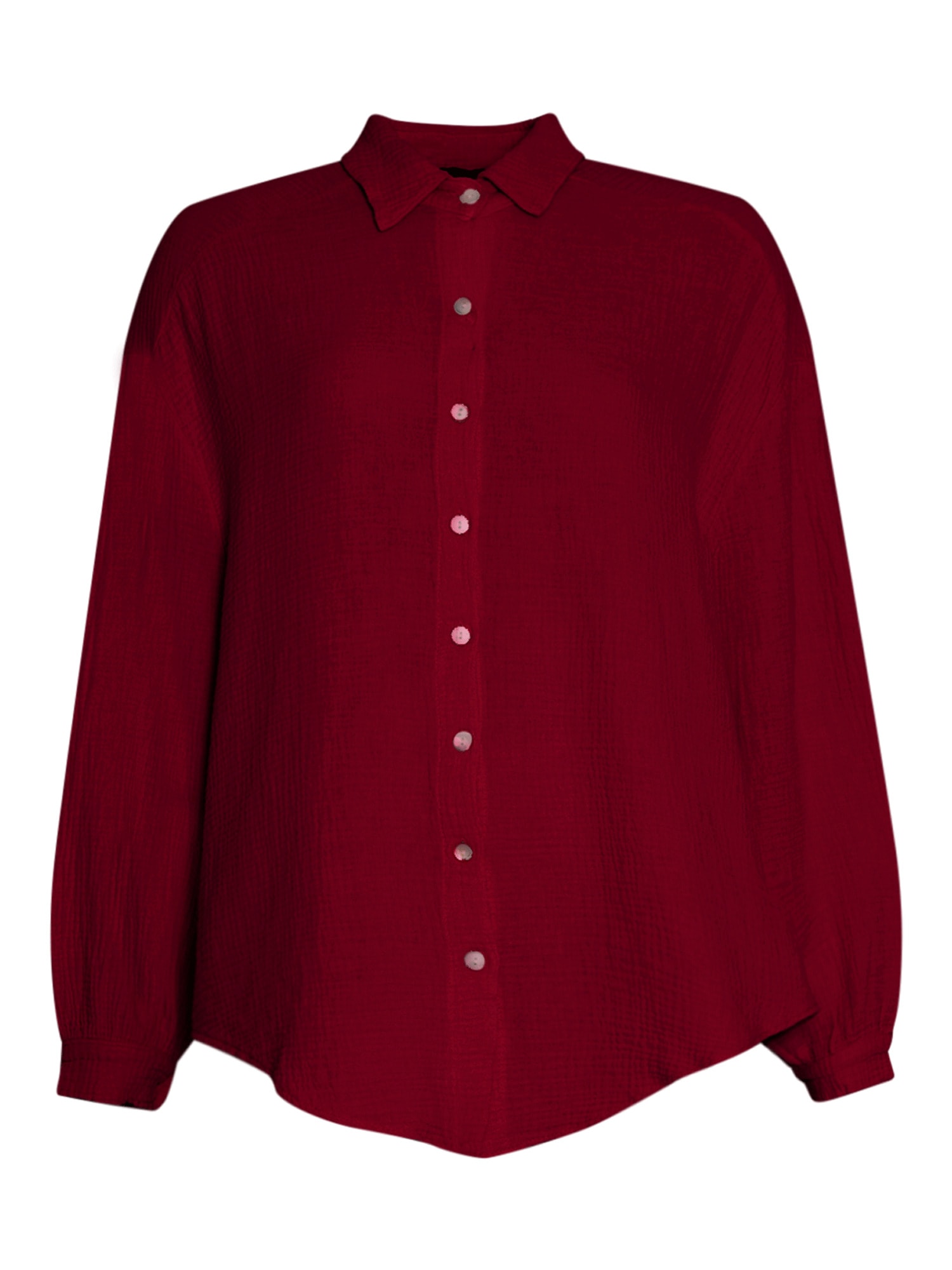 SASSYCLASSY Bluza  češnjevo rdeča