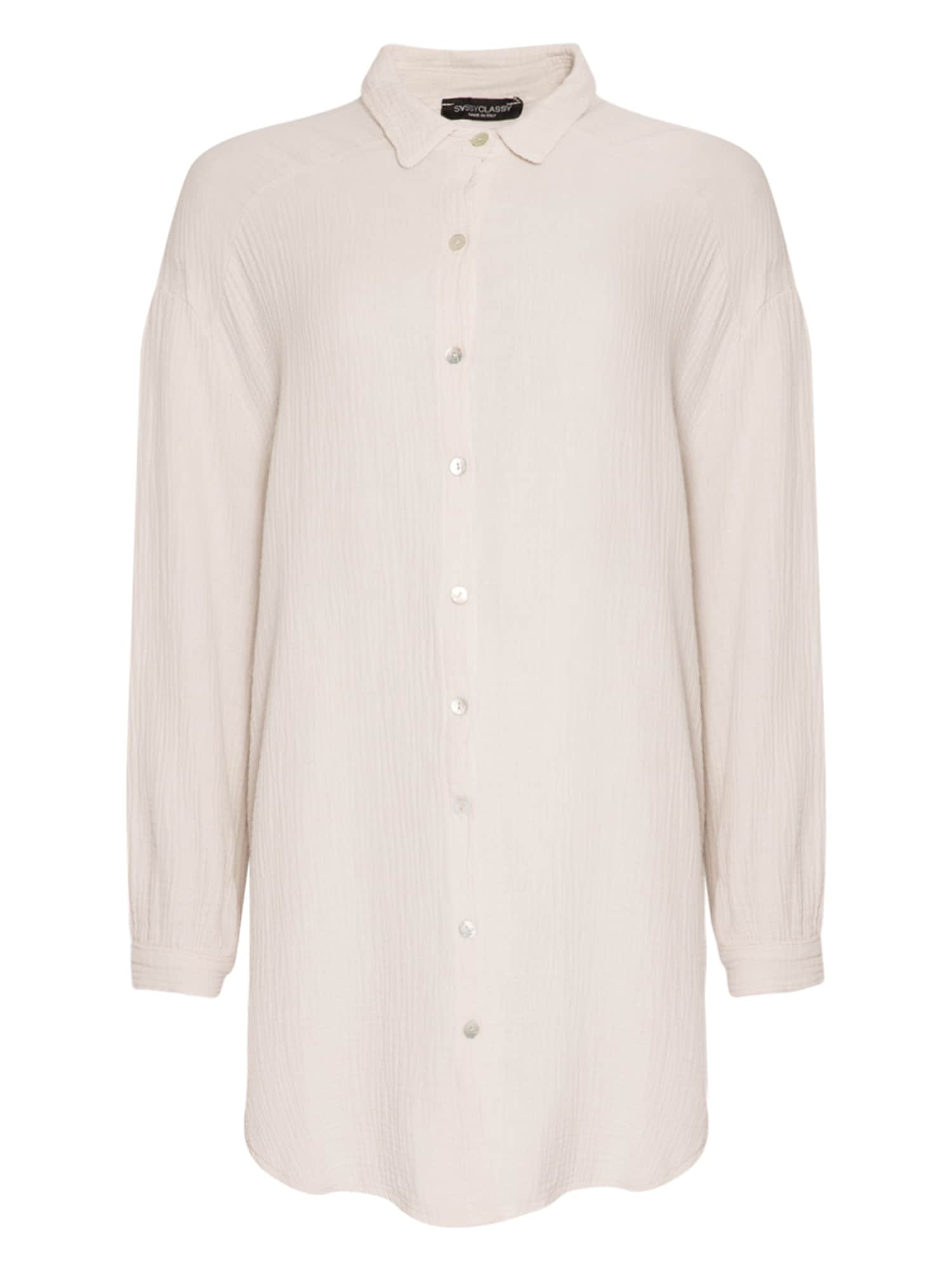 SASSYCLASSY Bluza  svetlo bež