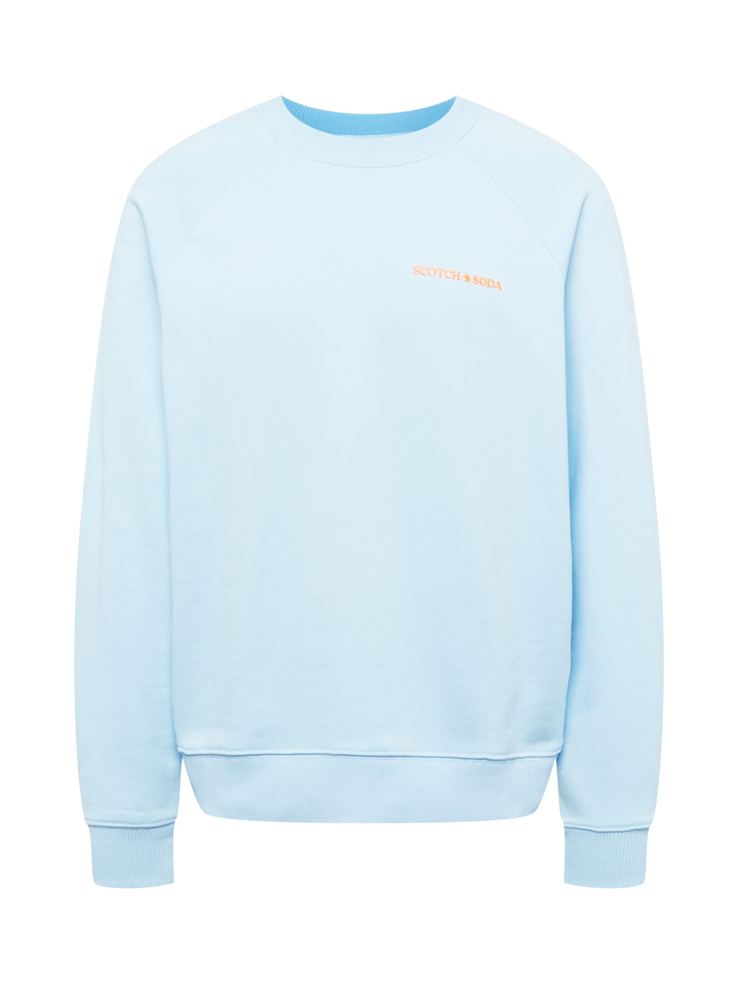 SCOTCH & SODA Majica  svetlo modra / oranžna