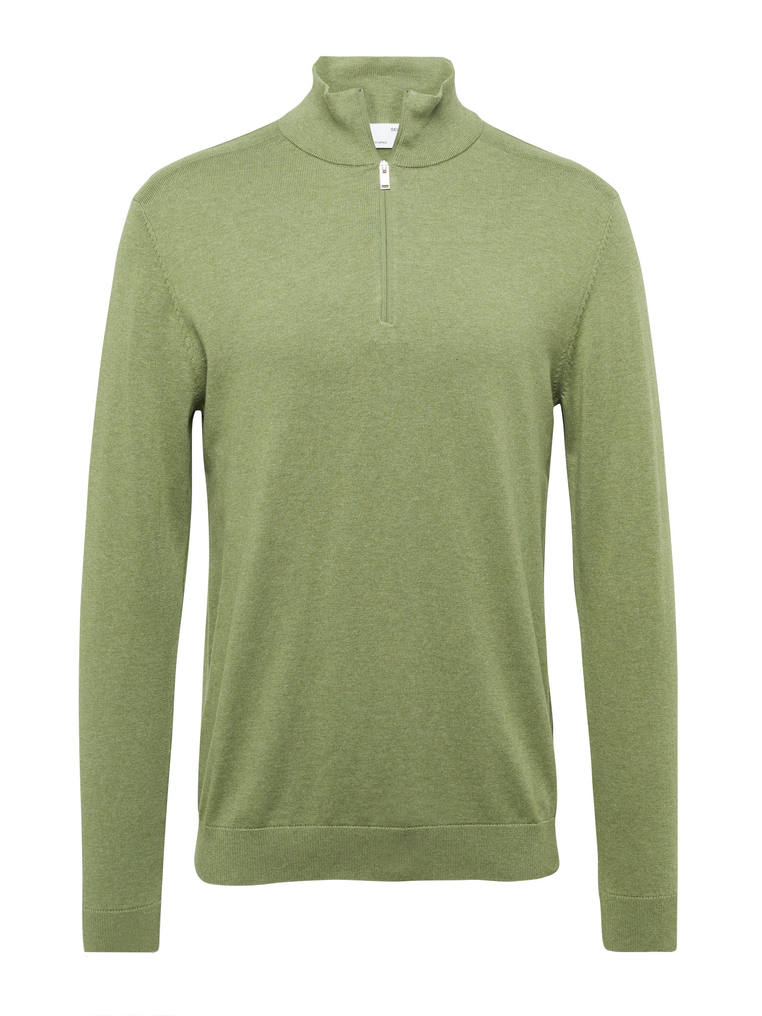 SELECTED HOMME Pulover  kaki / oliva