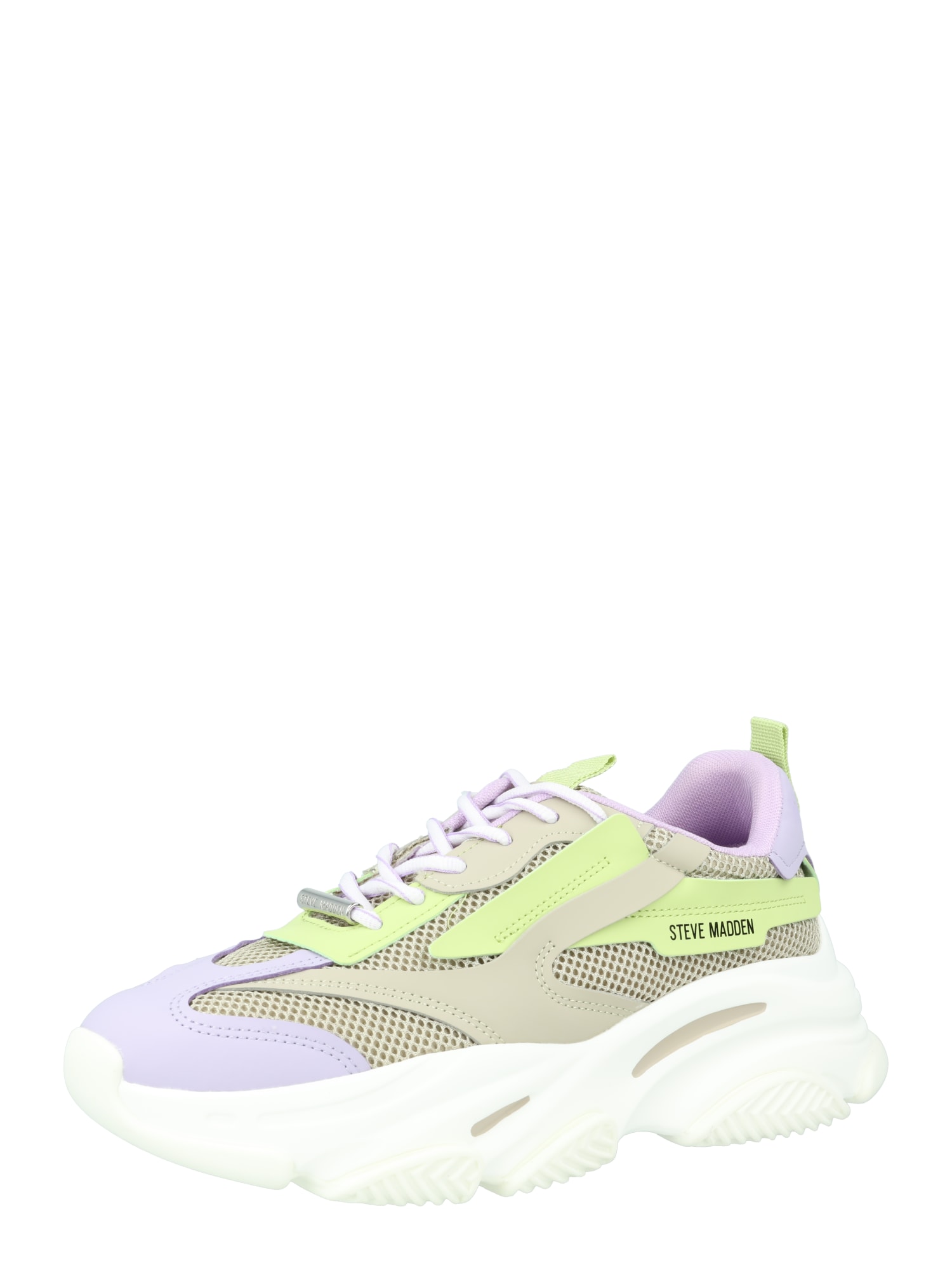STEVE MADDEN Nizke superge 'POSSESSION'  limeta / pastelno zelena / svetlo lila