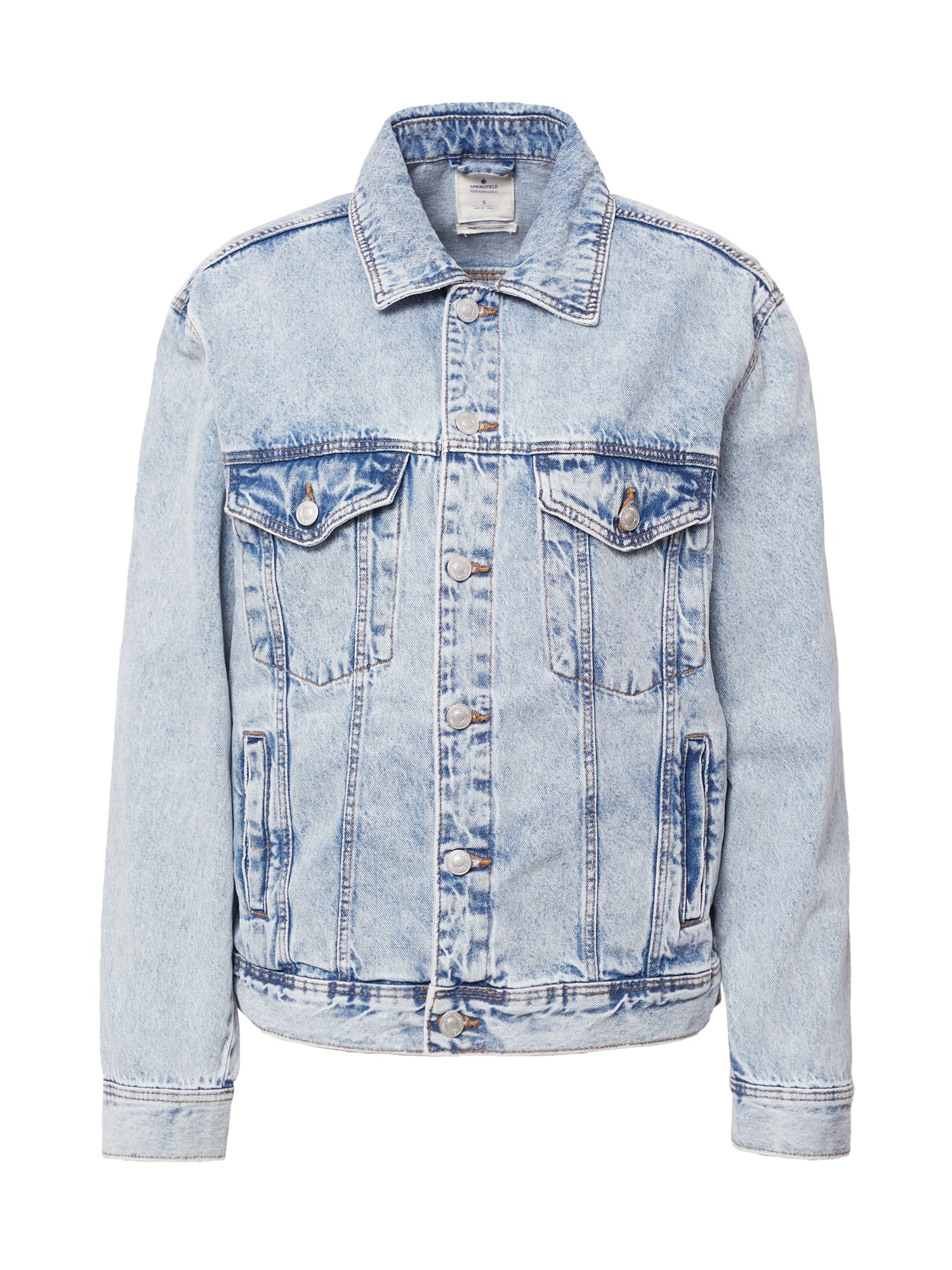 Springfield Prehodna jakna 'CAZADORA'  moder denim