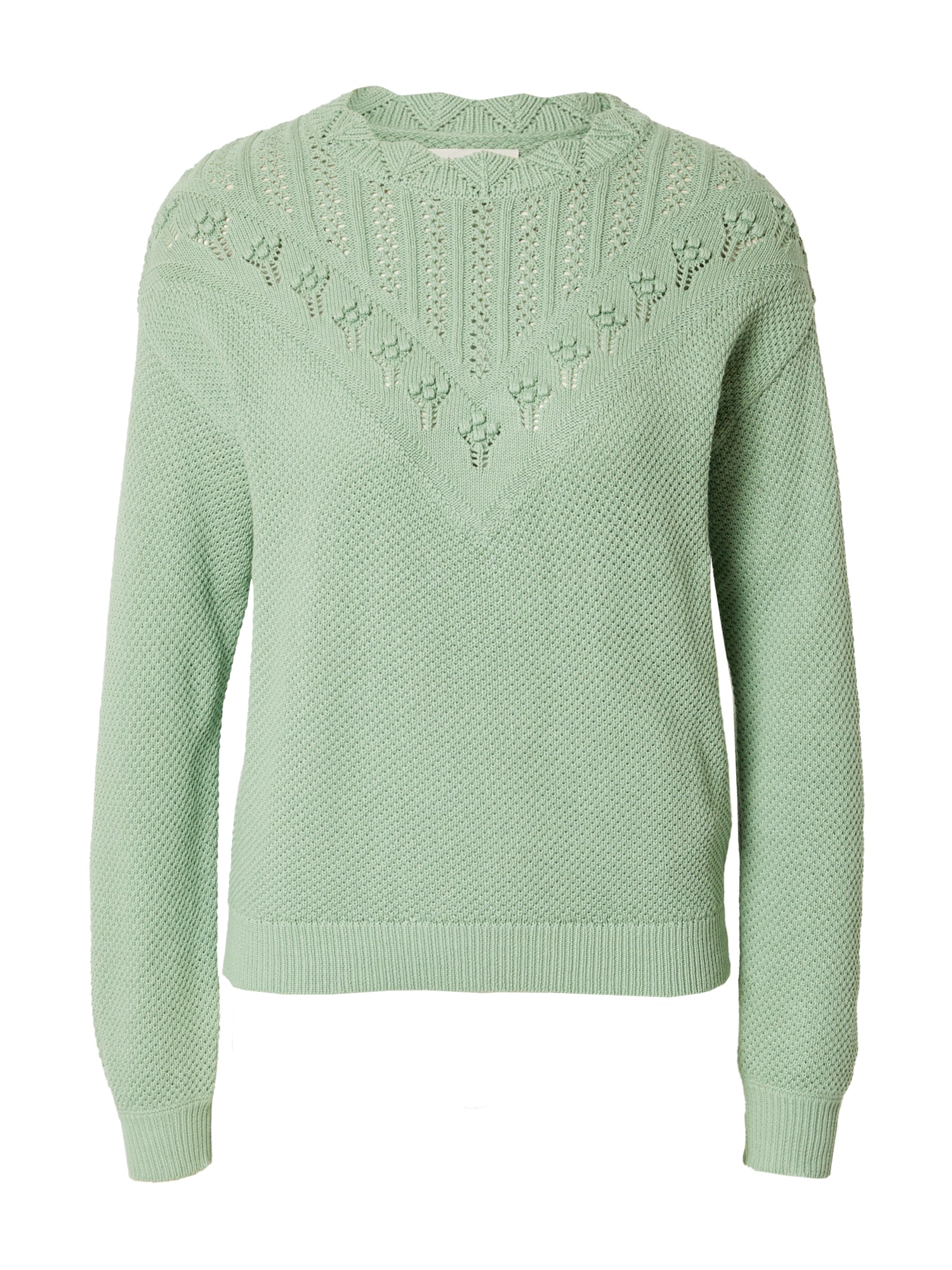 Springfield Pulover  pastelno zelena