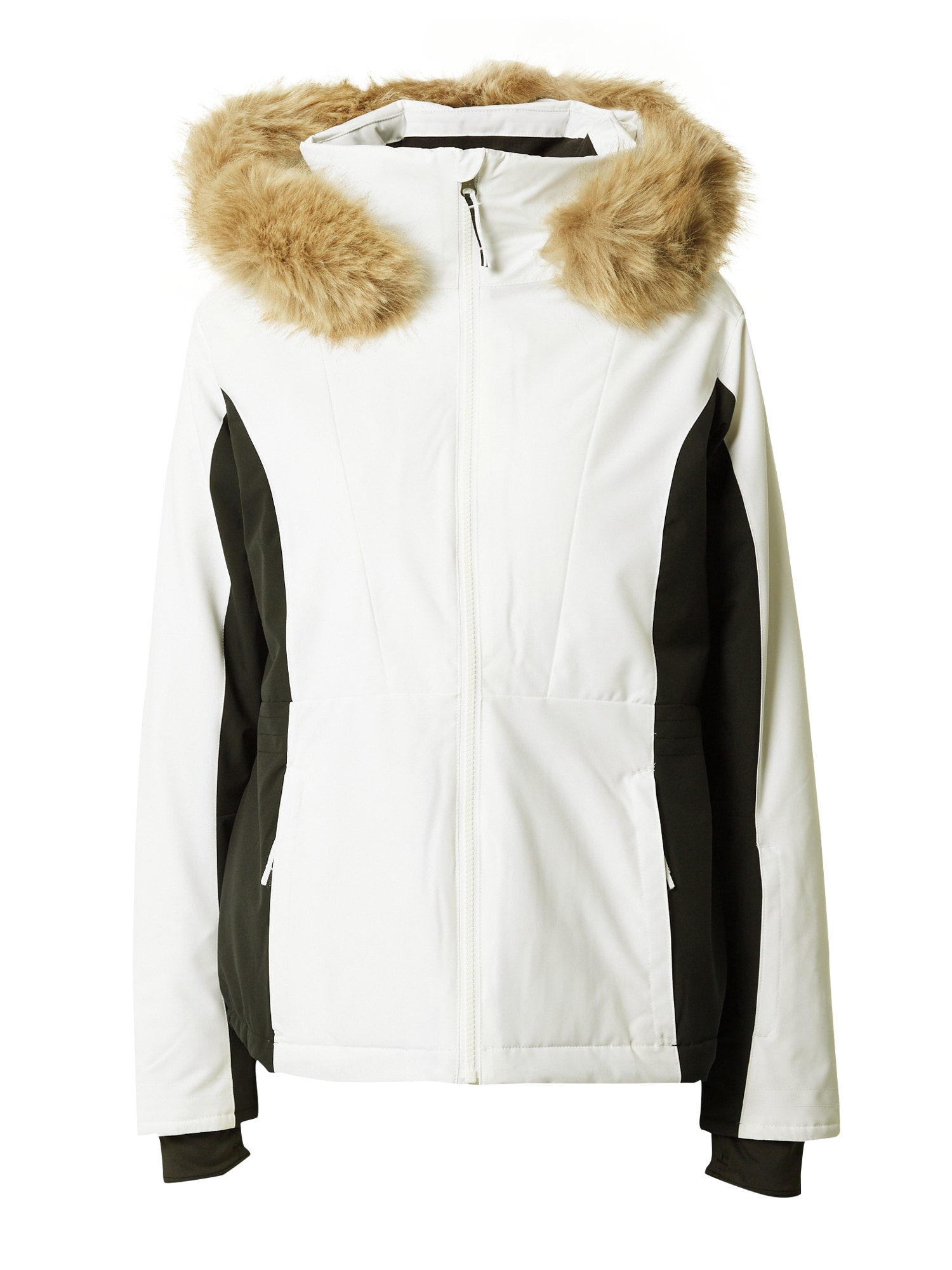 Spyder Športna jakna 'VIDA'  svetlo rjava / črna / bela