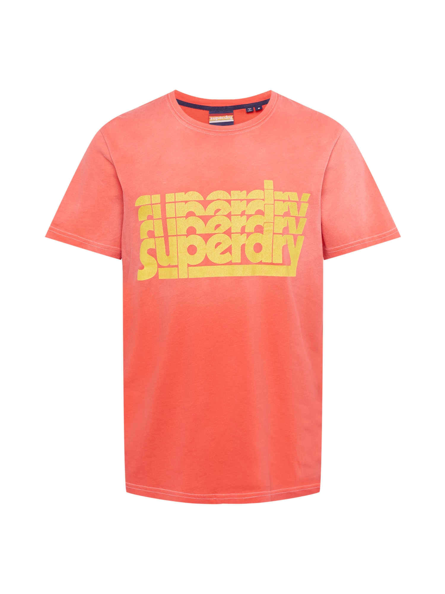 Superdry Majica  rumena / roza