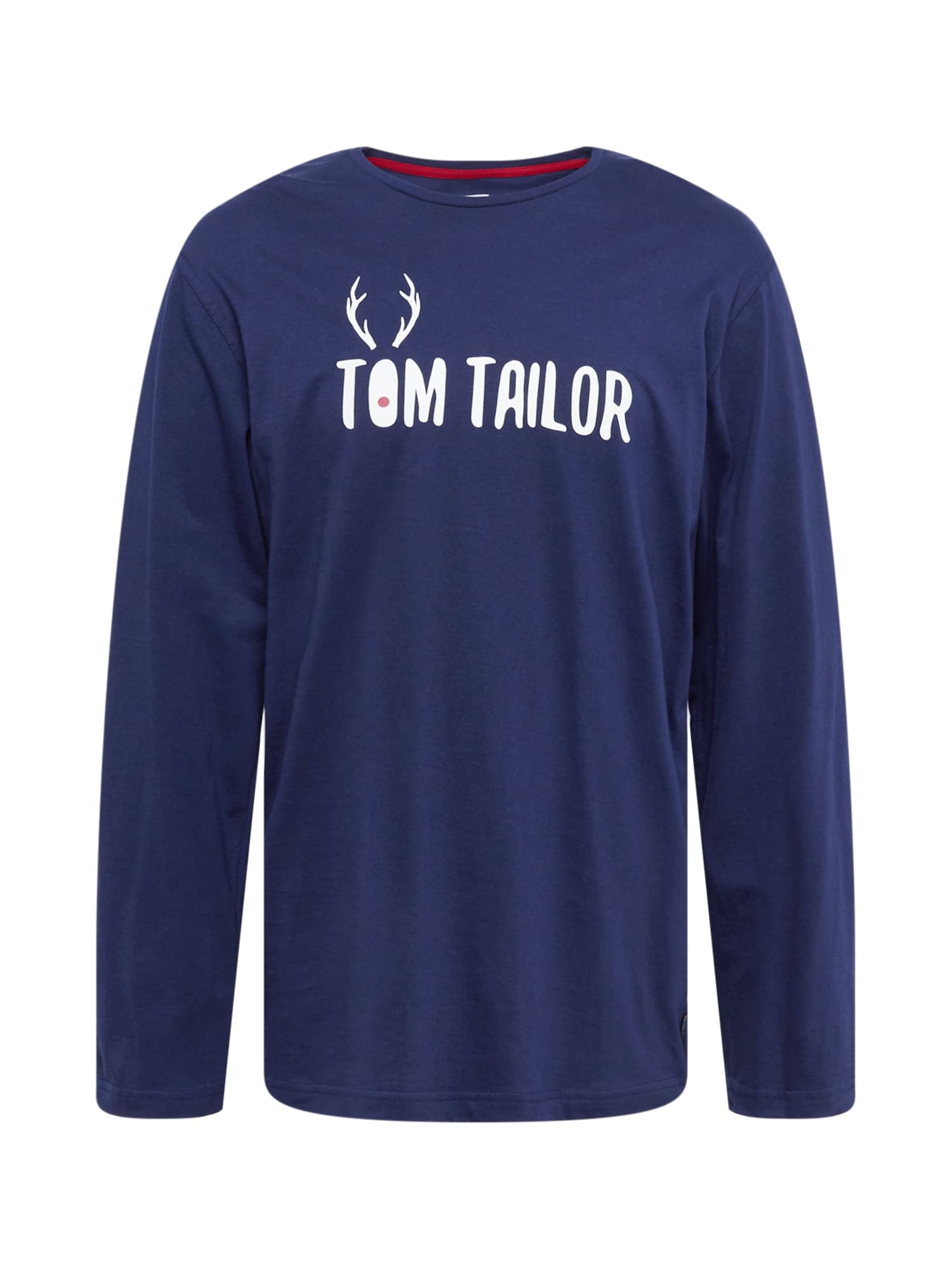 TOM TAILOR Spodnja majica  modra / bela