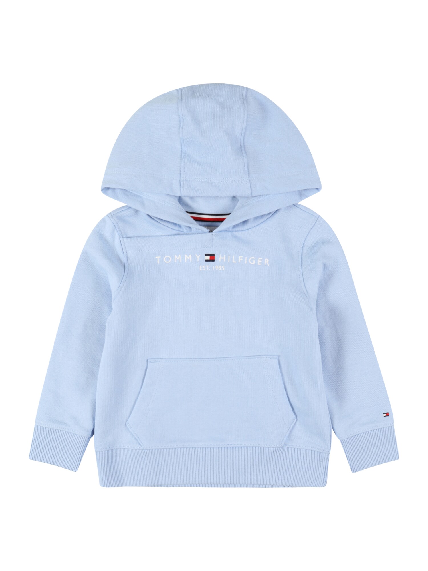 TOMMY HILFIGER Majica  svetlo modra / bela