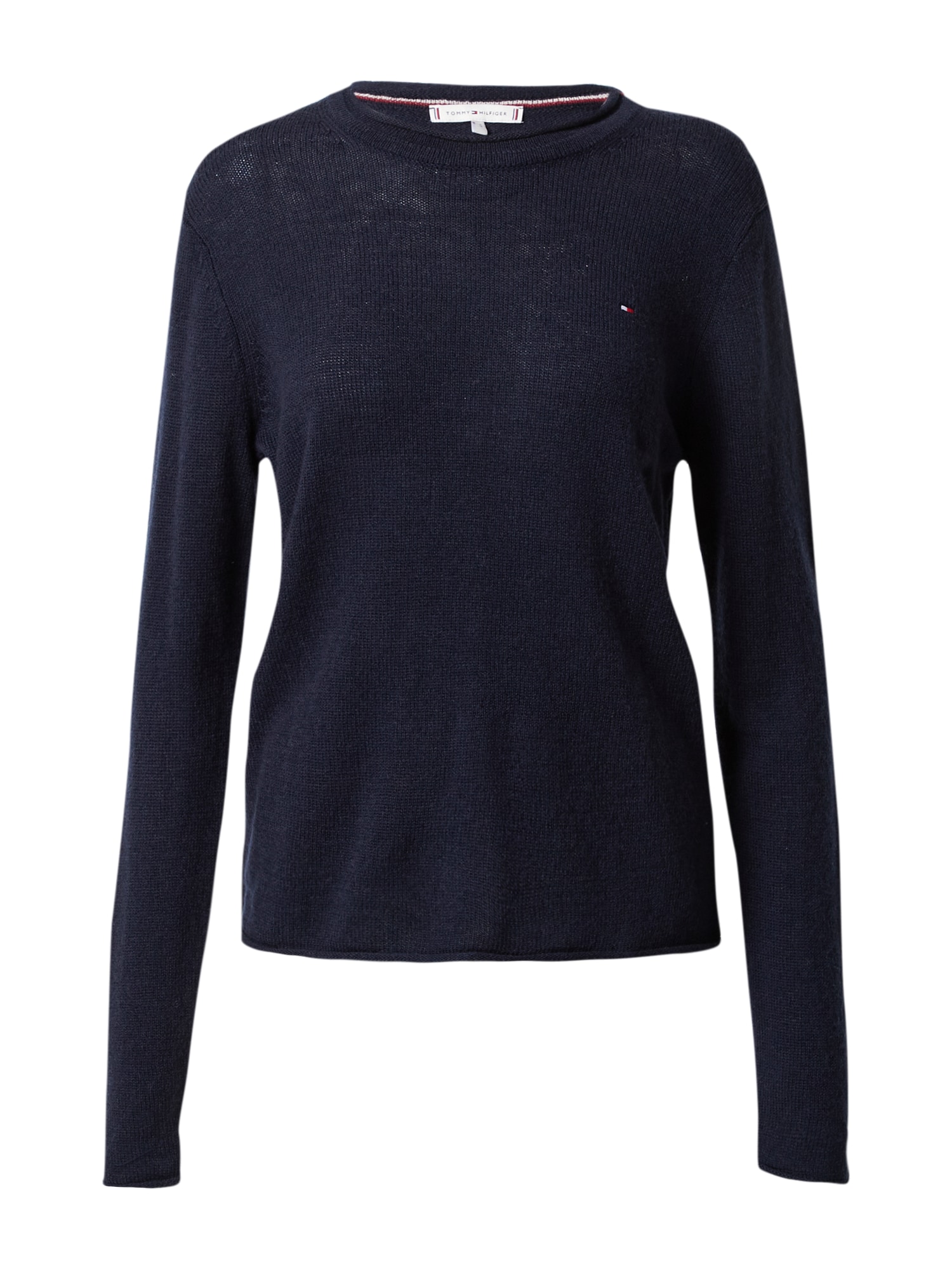 TOMMY HILFIGER Pulover  mornarska / rdeča / bela