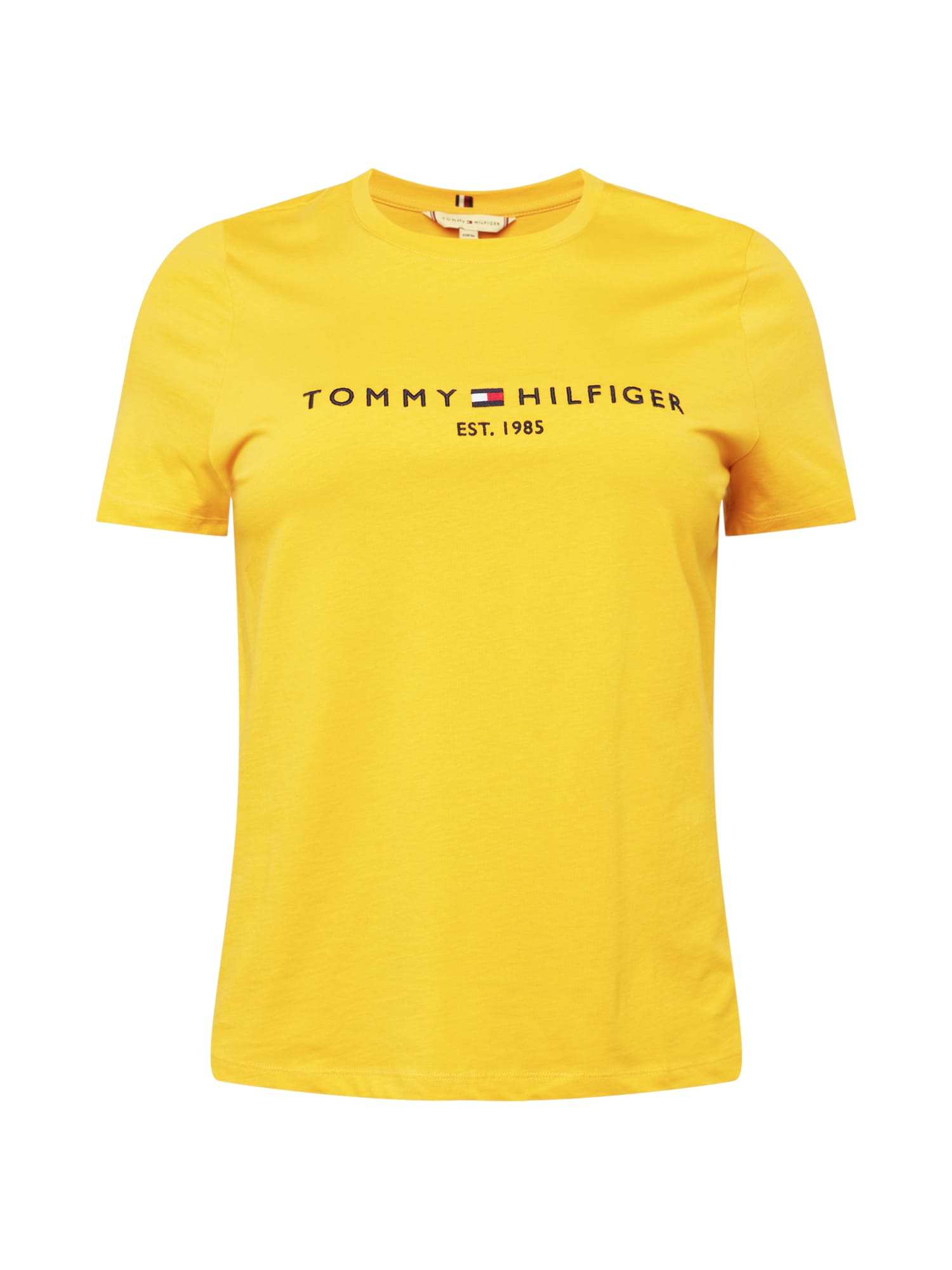Tommy Hilfiger Curve Majica  temno modra / rumena / rdeča / bela