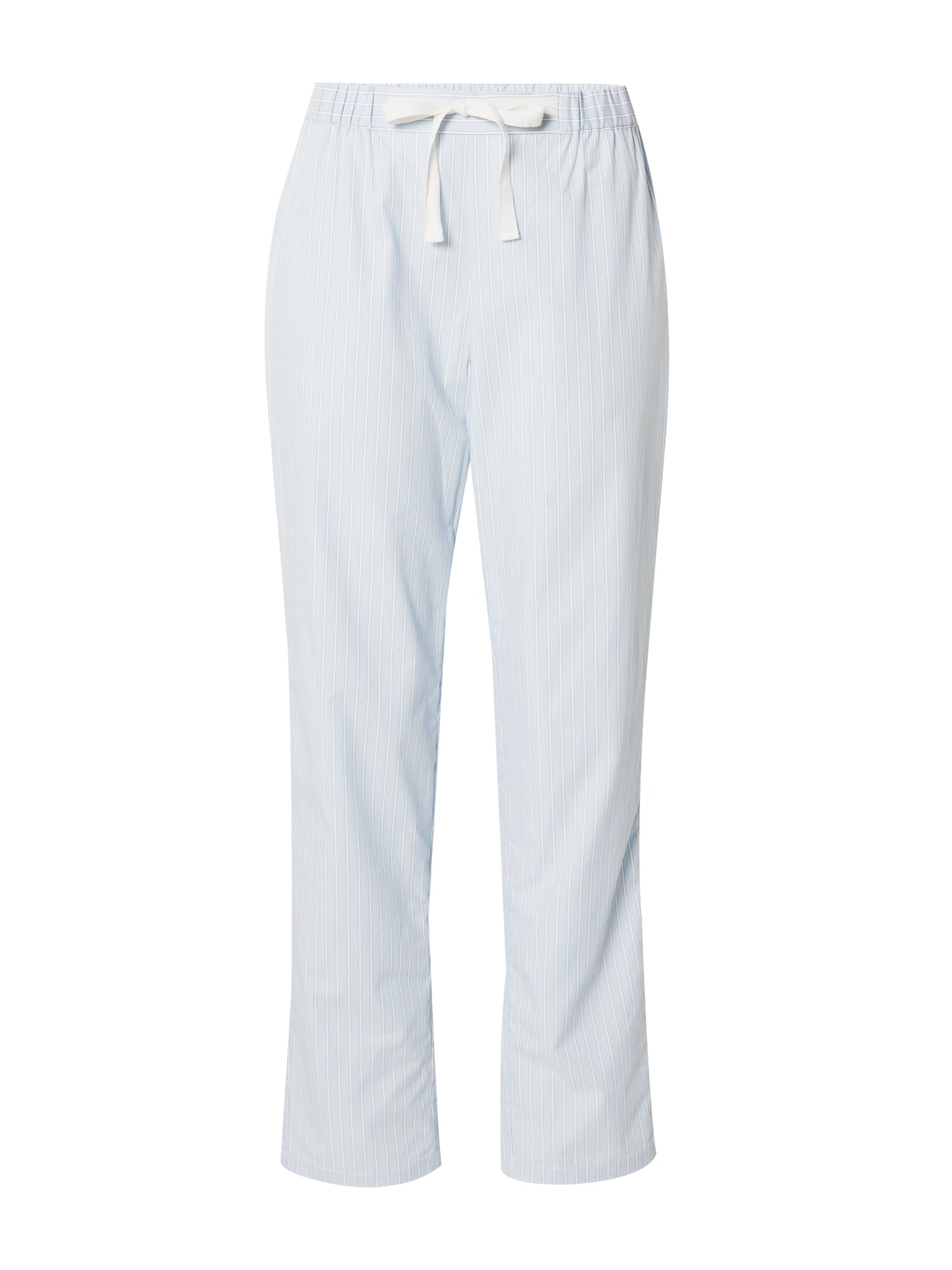 Tommy Hilfiger Underwear Spodnji del pižame  svetlo modra / bela