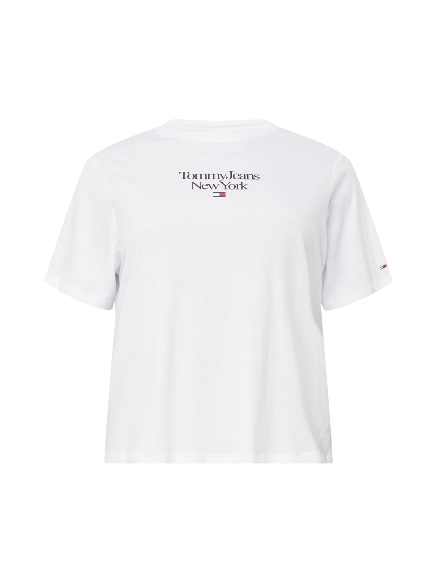 Tommy Jeans Curve Majica  mornarska / rdeča / bela