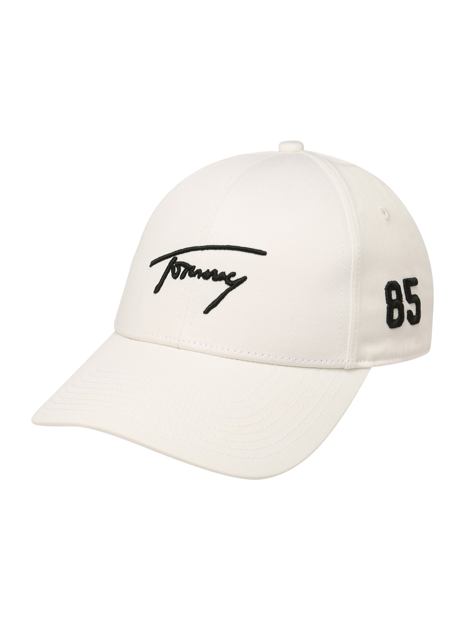 Tommy Jeans Kapa  črna / bela