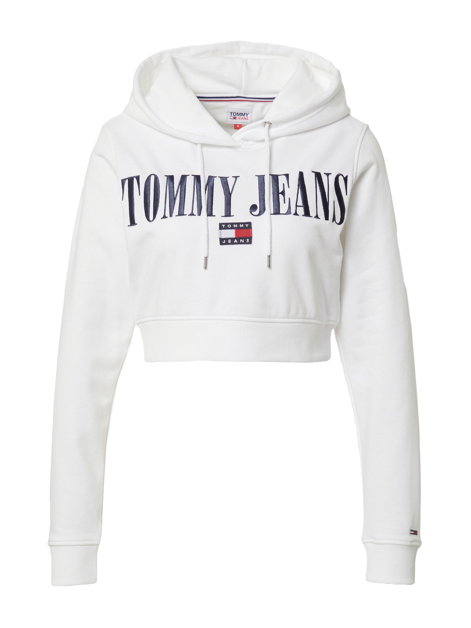 Tommy Jeans Majica  mornarska / rdeča / bela