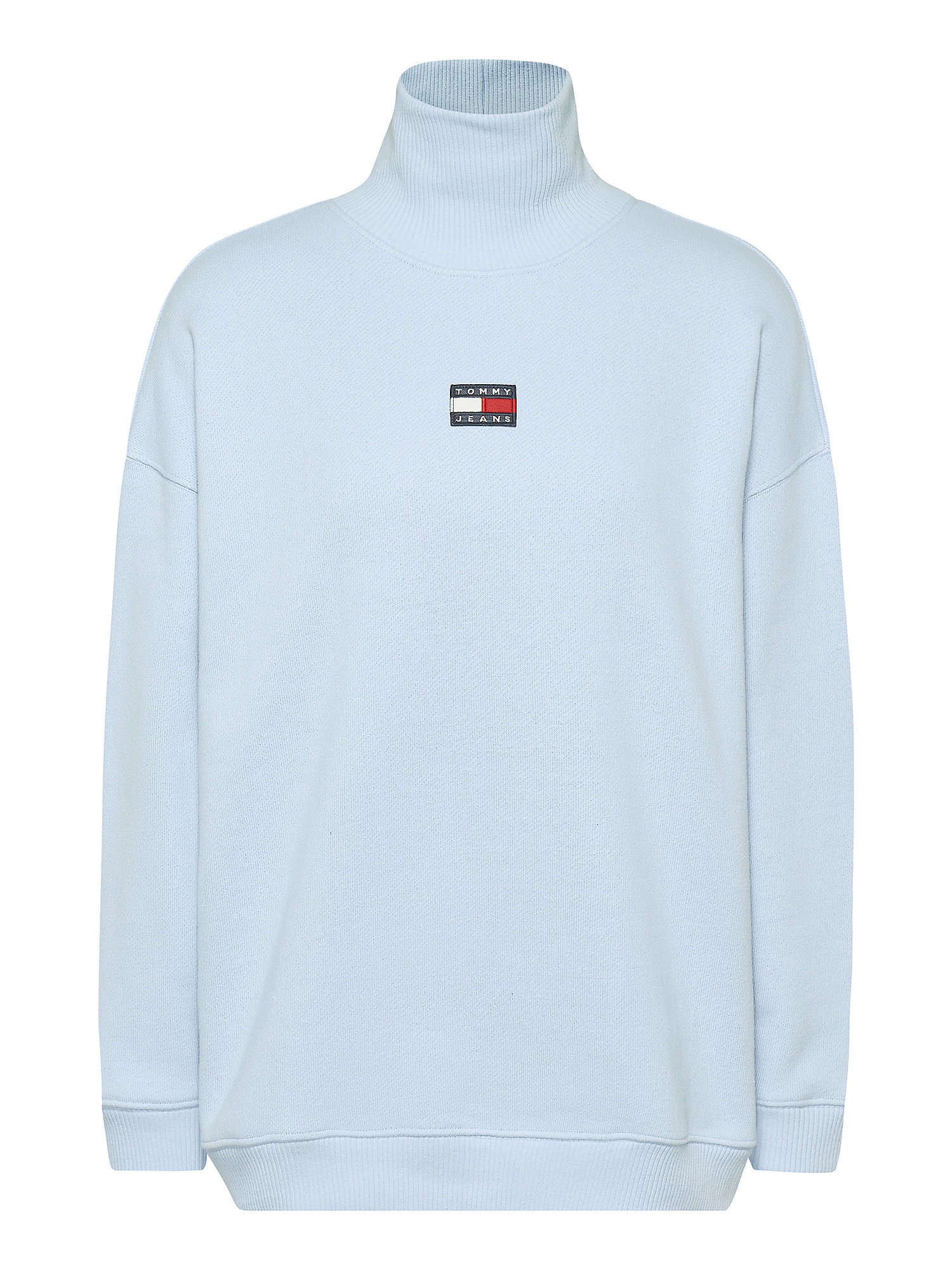 Tommy Jeans Majica  mornarska / svetlo modra / rdeča / bela