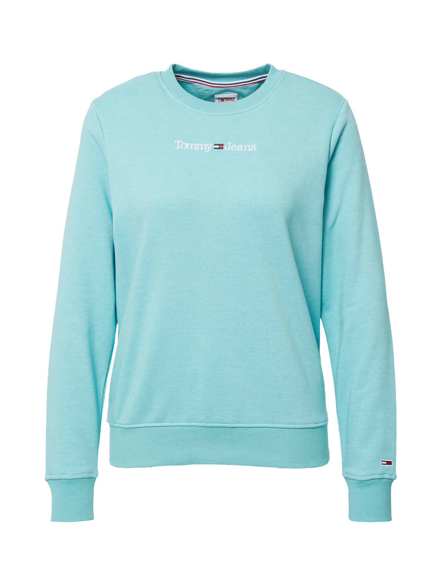 Tommy Jeans Majica  mornarska / svetlo modra / rdeča / bela