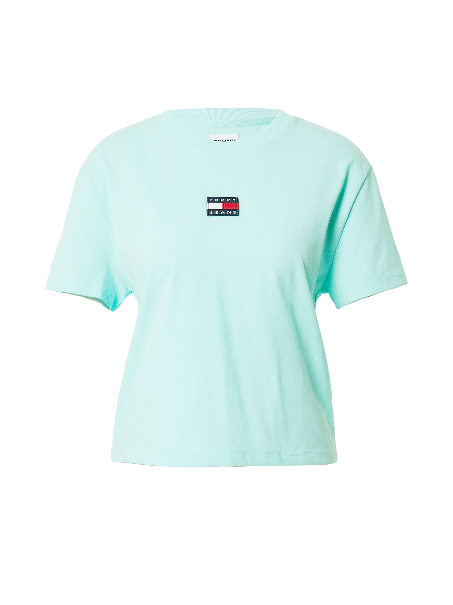 Tommy Jeans Majica  mornarska / voda / rdeča / bela