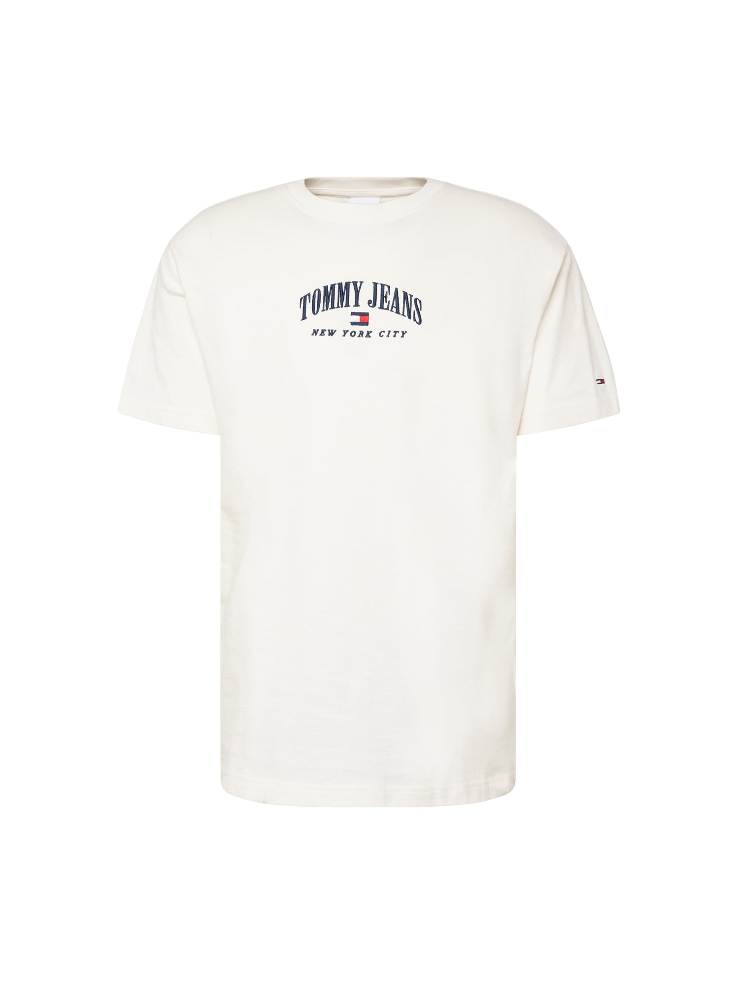 Tommy Jeans Majica  nočno modra / rdeča / naravno bela