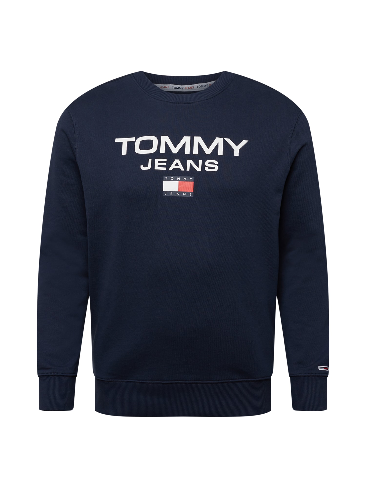 Tommy Jeans Plus Majica  mornarska / rdeča / bela