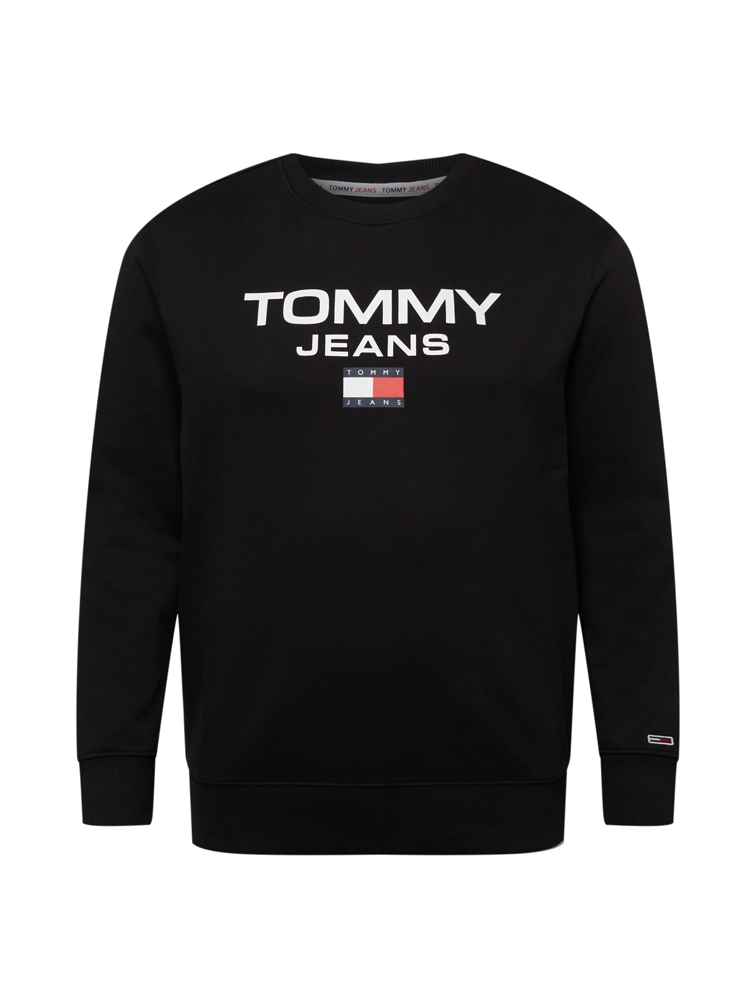 Tommy Jeans Plus Majica  mornarska / rdeča / črna / bela